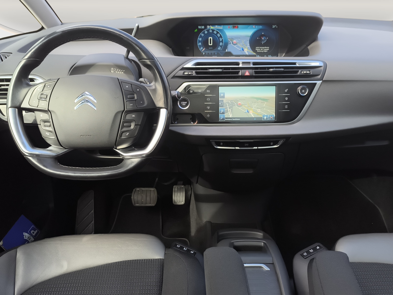 CITROEN C4 Picasso 1.6i 16V e-THP Exclusive Automatic mit 360Grad Kamera - Spurwechsel Assisstent - Panorama Dach-image-10