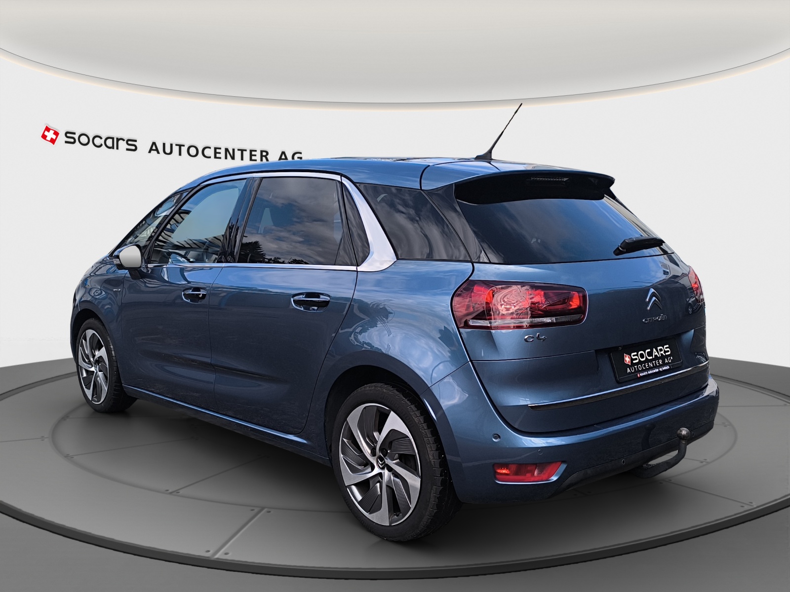 CITROEN C4 Picasso 1.6i 16V e-THP Exclusive Automatic mit 360Grad Kamera - Spurwechsel Assisstent - Panorama Dach-image-3