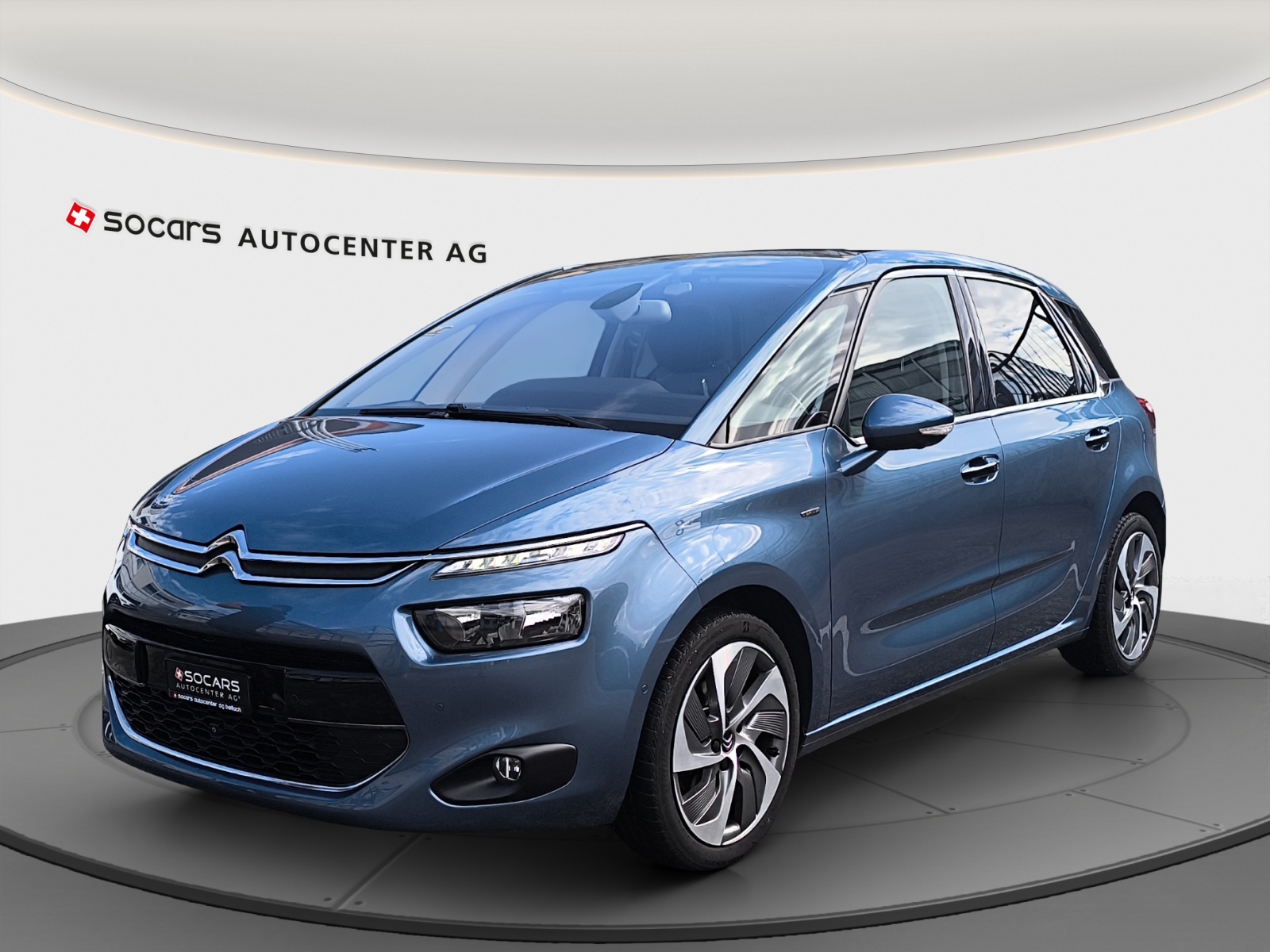 CITROEN C4 Picasso 1.6i 16V e-THP Exclusive Automatic mit 360Grad Kamera - Spurwechsel Assisstent - Panorama Dach-image-0