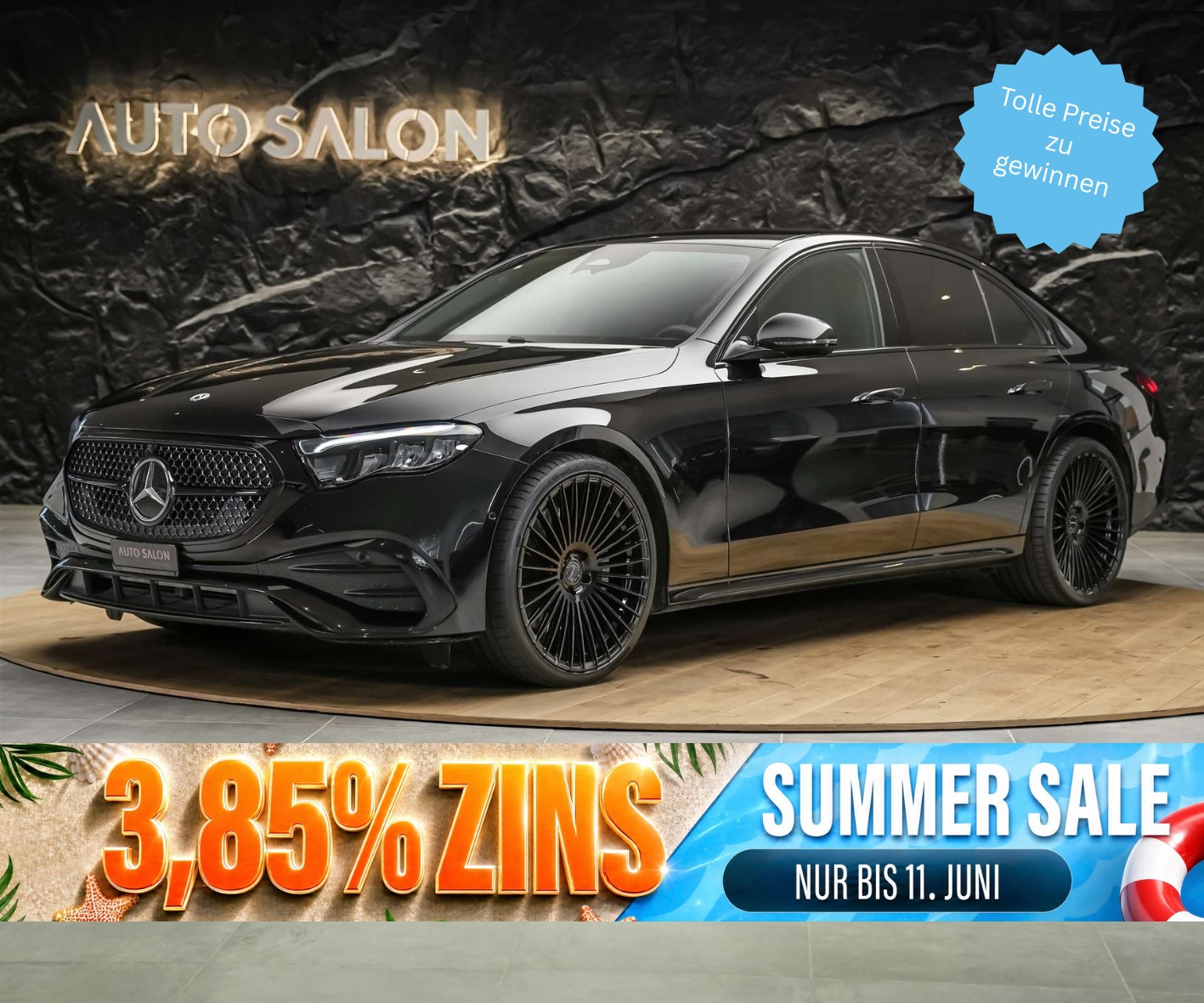 MERCEDES-BENZ E 200 AMG Line *21 Zoll Felgen*Night Paket*Abstandsregler*
