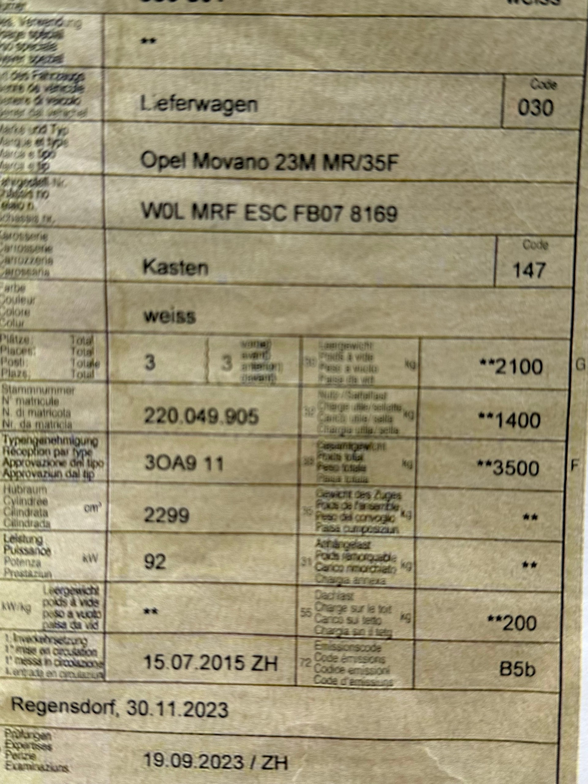 OPEL Movano 2.3 CDTI 4.5t L3H1 DB / roues jumelées-image-6