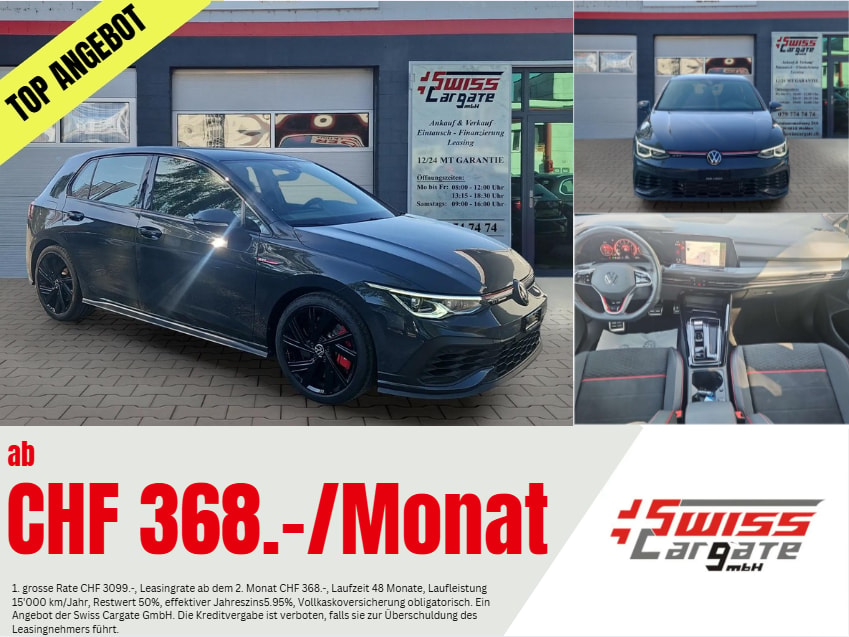 VW Golf 2.0 TSI GTI Clubsport DSG mit Rückfahrkamera & kompl. Winterräder