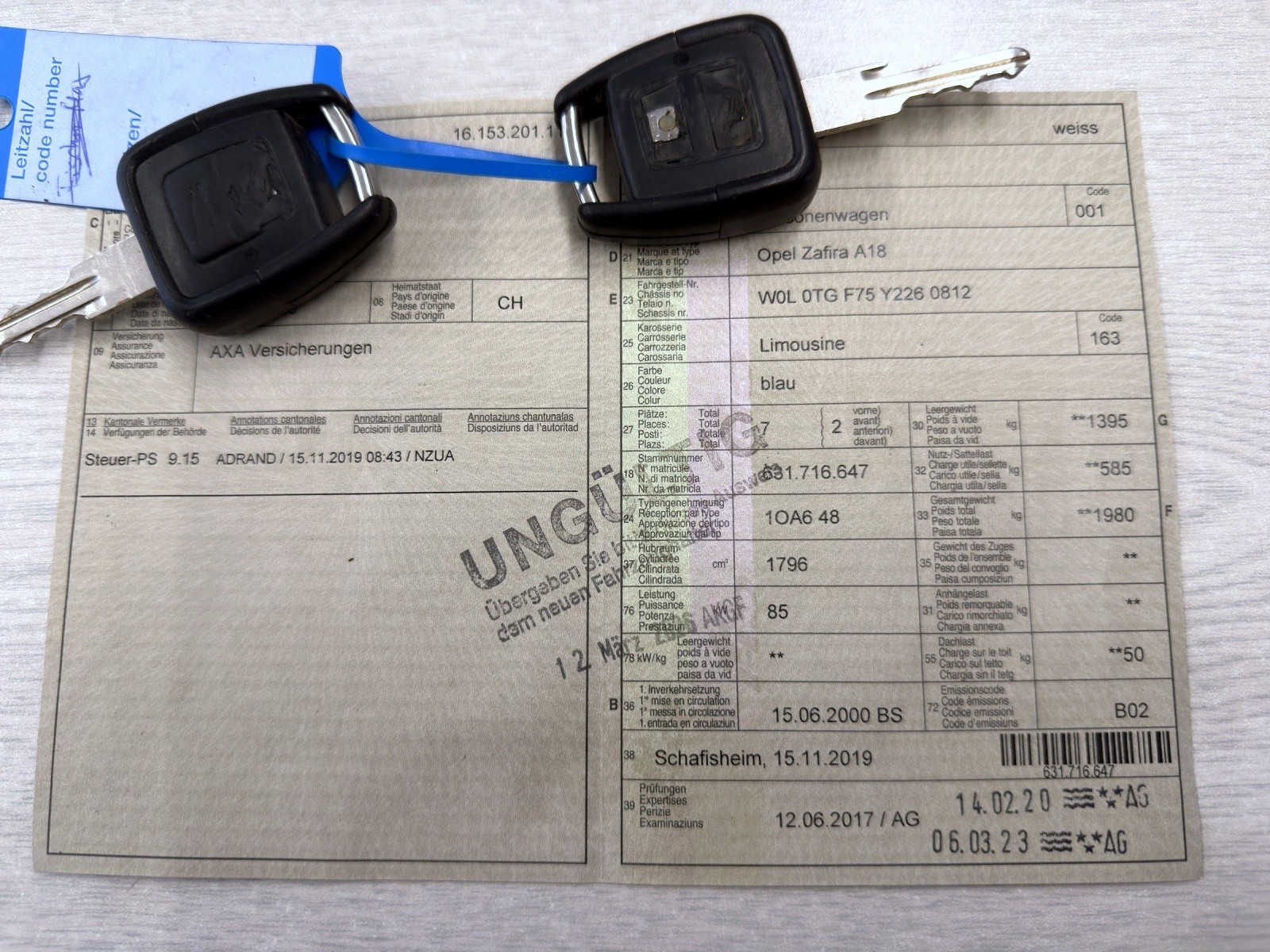 OPEL Zafira A 1.8 Comfort 5G-image-17