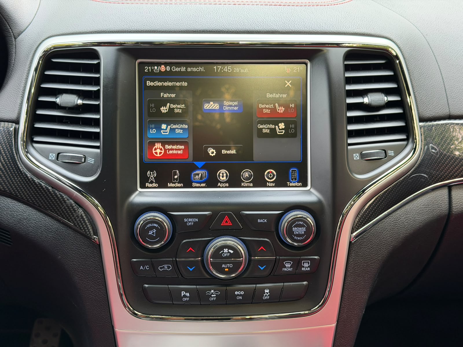 JEEP Grand Cherokee 6.4 V8 HEMI SRT8 Red Vapor Aut.-image-25