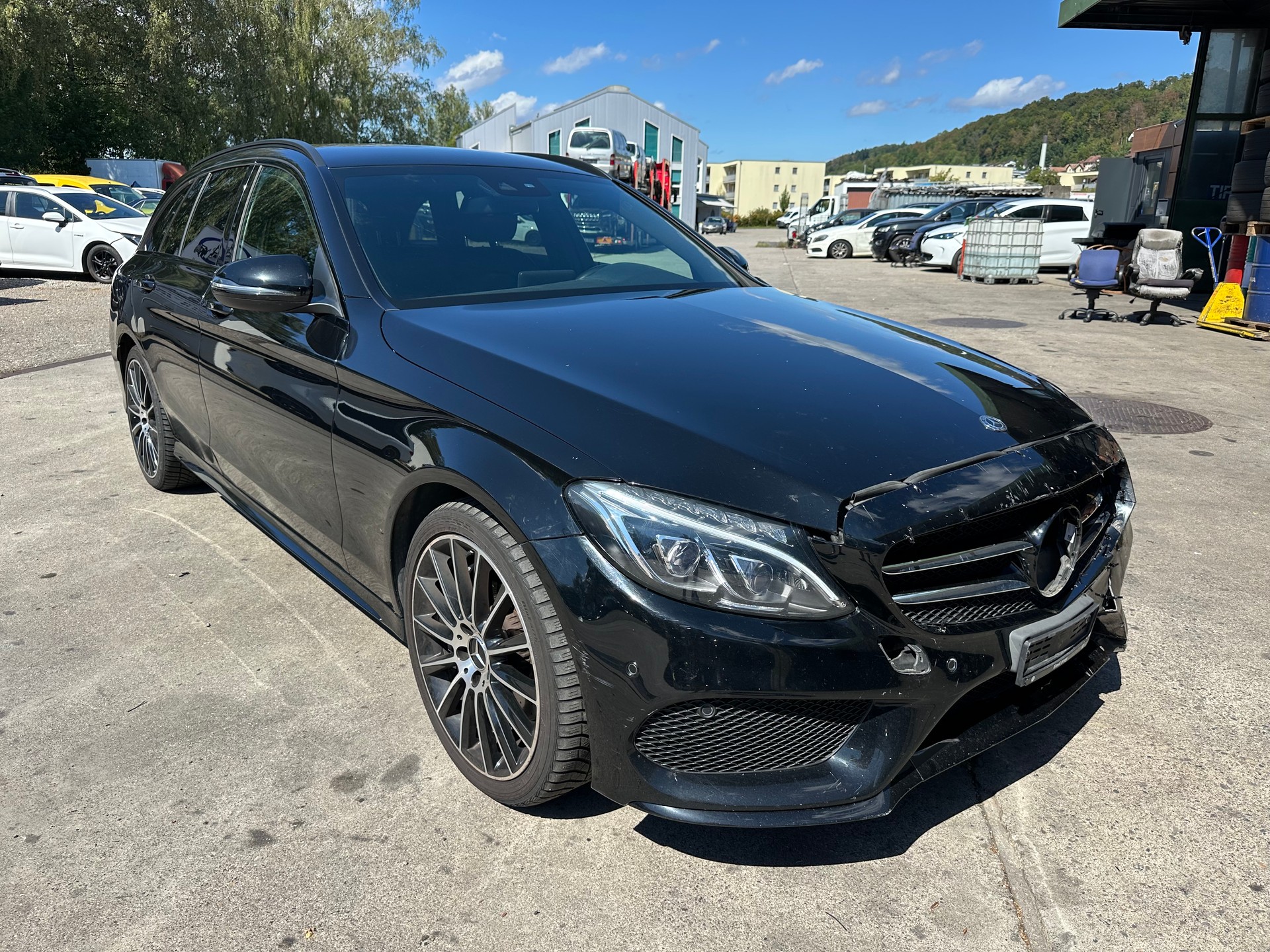 MERCEDES-BENZ C 250 d AMG Line 4Matic 9G-Tronic-image-1