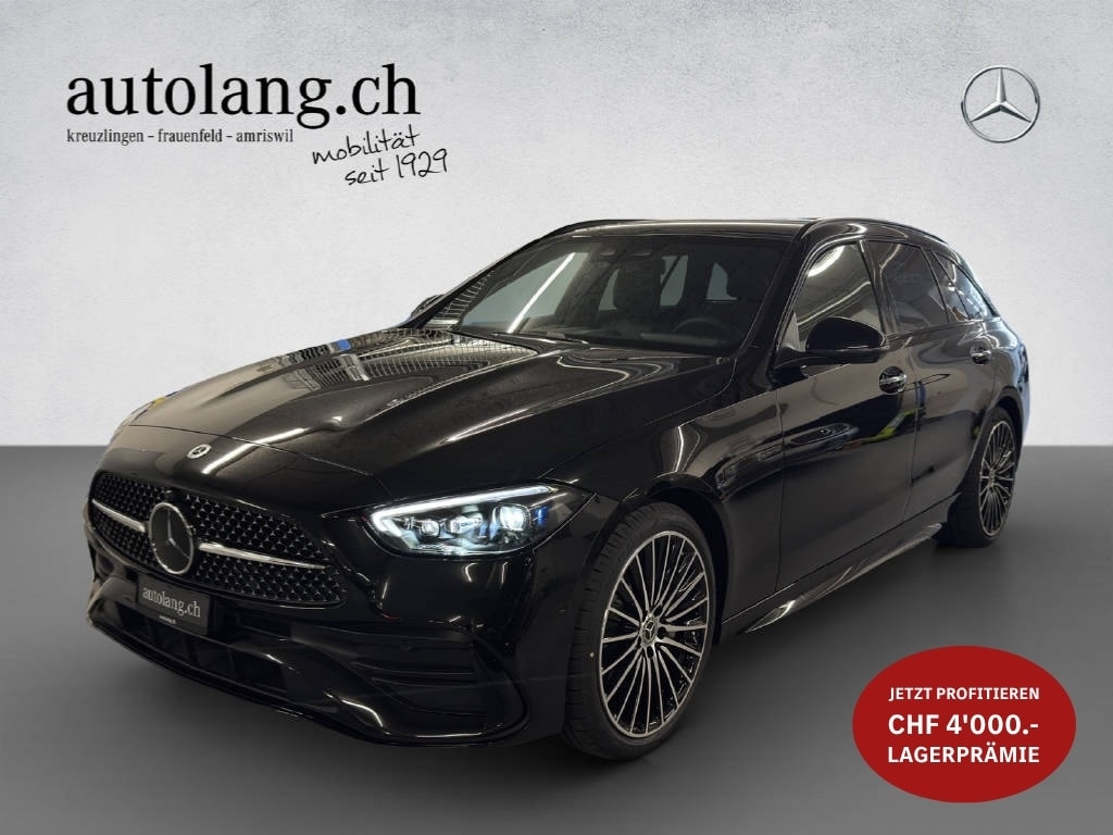 MERCEDES-BENZ C 220 d AMG Line 4Matic Swiss Star T-Modell-image-0