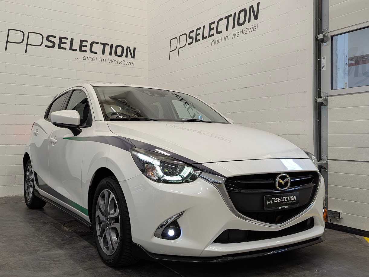 MAZDA 2 1.5 115 Revolution*12MT GAR KOMPLETTER MAZDA-SPOILERKIT SEBRING-SPORTAUSPUFF TEILLEDER NAVI CAM*-image-0