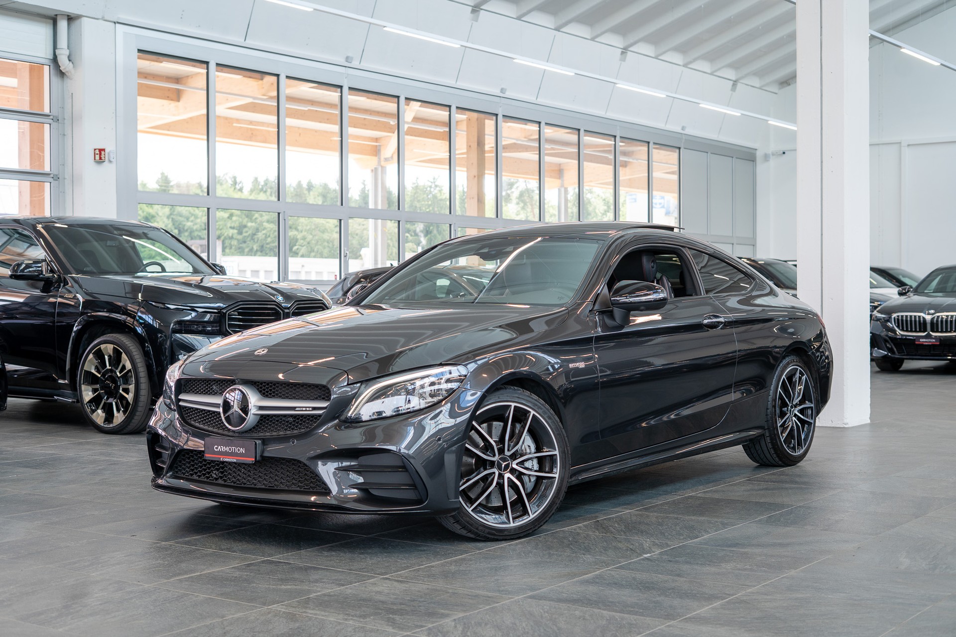 MERCEDES-BENZ C 43 AMG 4matic Coupé / CH-Fahrzeug / ohne OPF / Panorama-Schiebedach-image-0