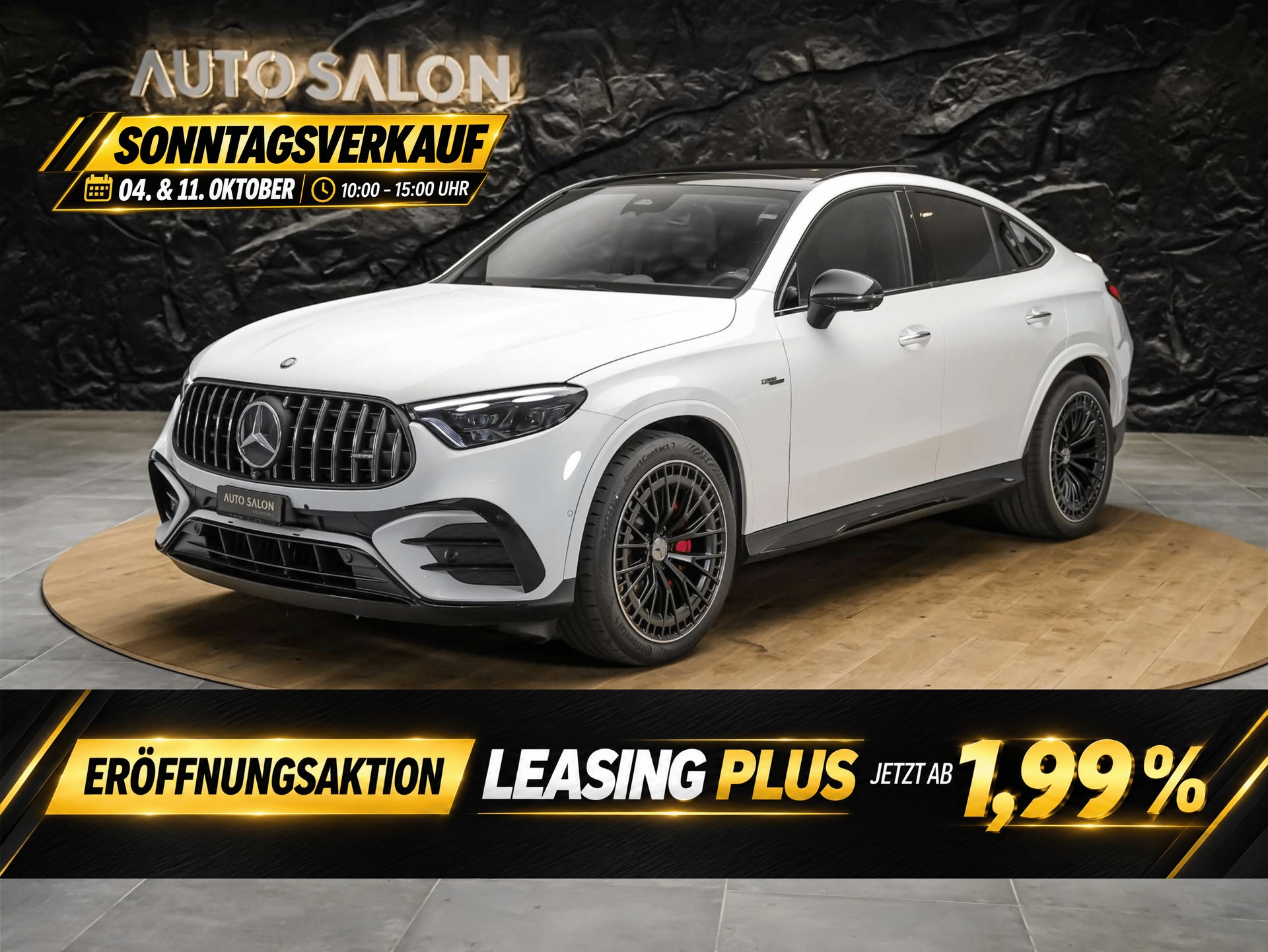 MERCEDES-BENZ GLC 43 AMG Executive Edition 4matic Coupé *Panorama*Abstandsregler*El. Sitze mit Memory*360° Kamera*