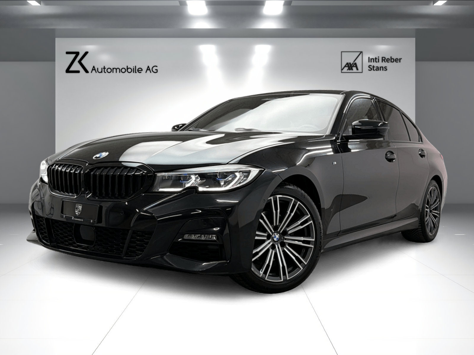 BMW 320d xDrive 48V Steptronic M Sport Black Saphir / 360° Kamera / H&K Soundsystem / Head-Up-Display / Leder / LED-Cockpit /-image-0