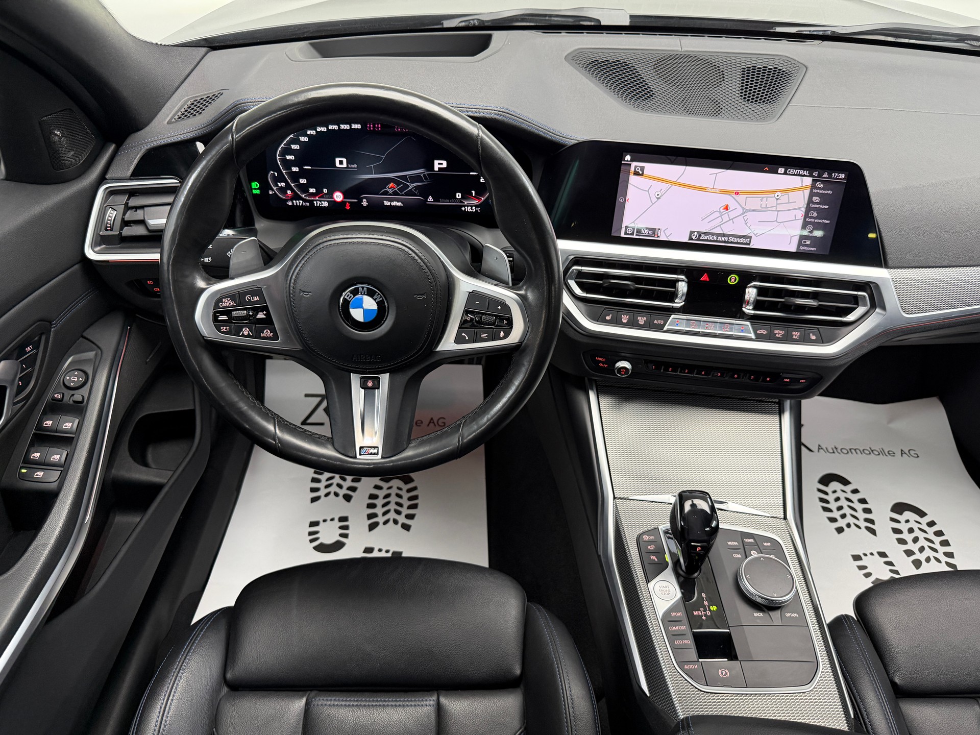 BMW 320d xDrive 48V Steptronic M Sport Black Saphir / 360° Kamera / H&K Soundsystem / Head-Up-Display / Leder / LED-Cockpit /-image-11