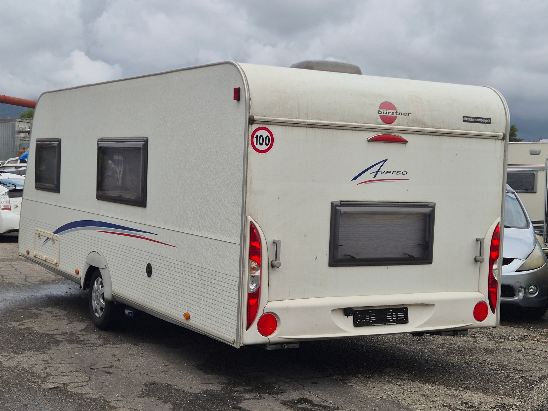 BÜRSTNER Averso 550TK gepflegt Top mit Mover-image-2