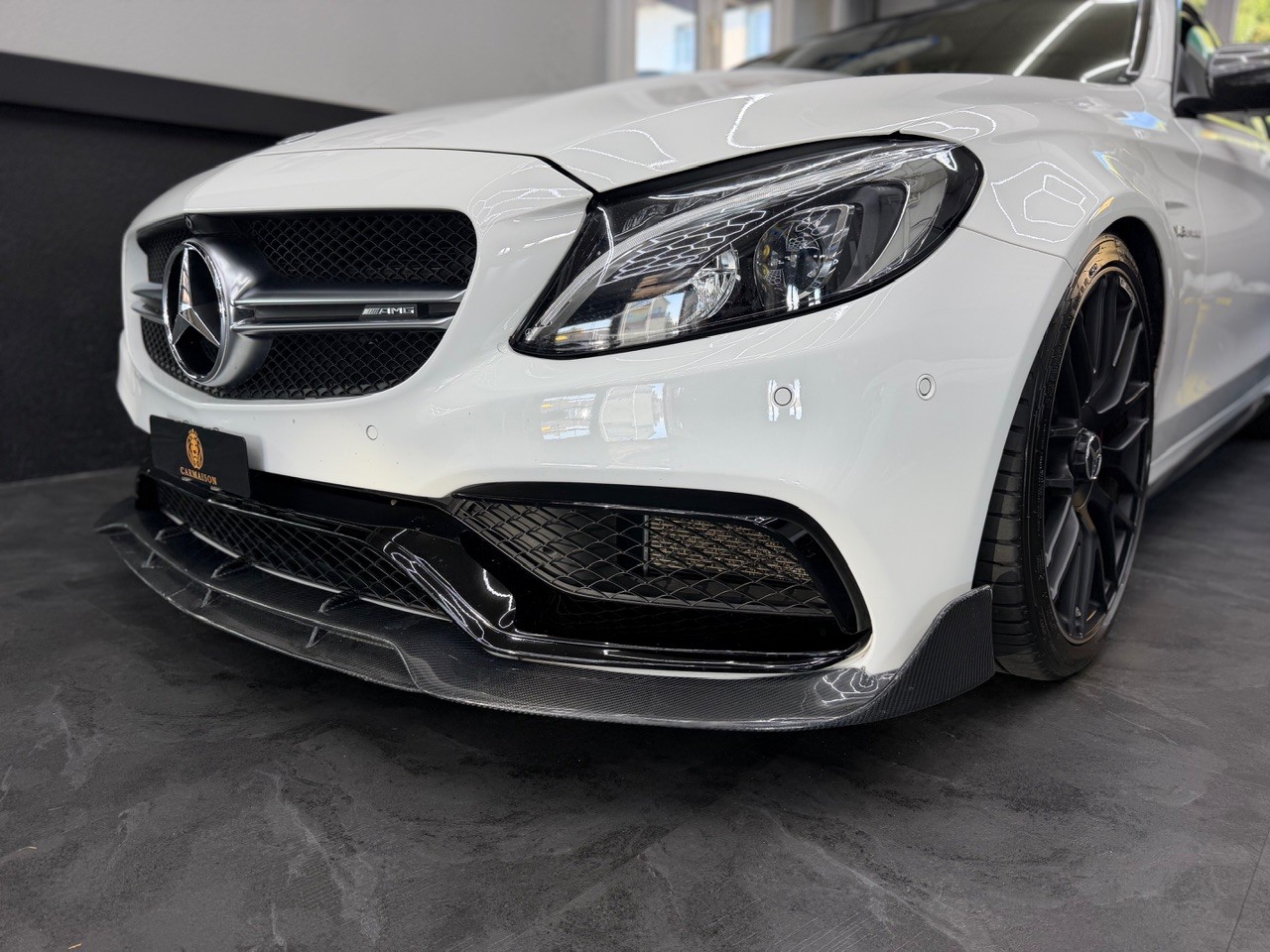 MERCEDES-BENZ C 63 S AMG Speedshift | 360° Kamera | Burmester | Carbon | Schalensitze | H&R | OHNE OPF !-image-7