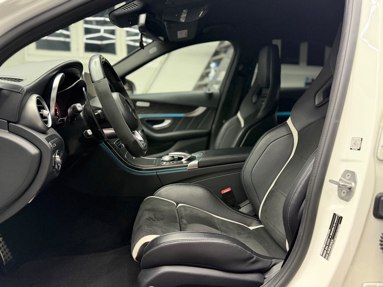 MERCEDES-BENZ C 63 S AMG Speedshift | 360° Kamera | Burmester | Carbon | Schalensitze | H&R | OHNE OPF !-image-17
