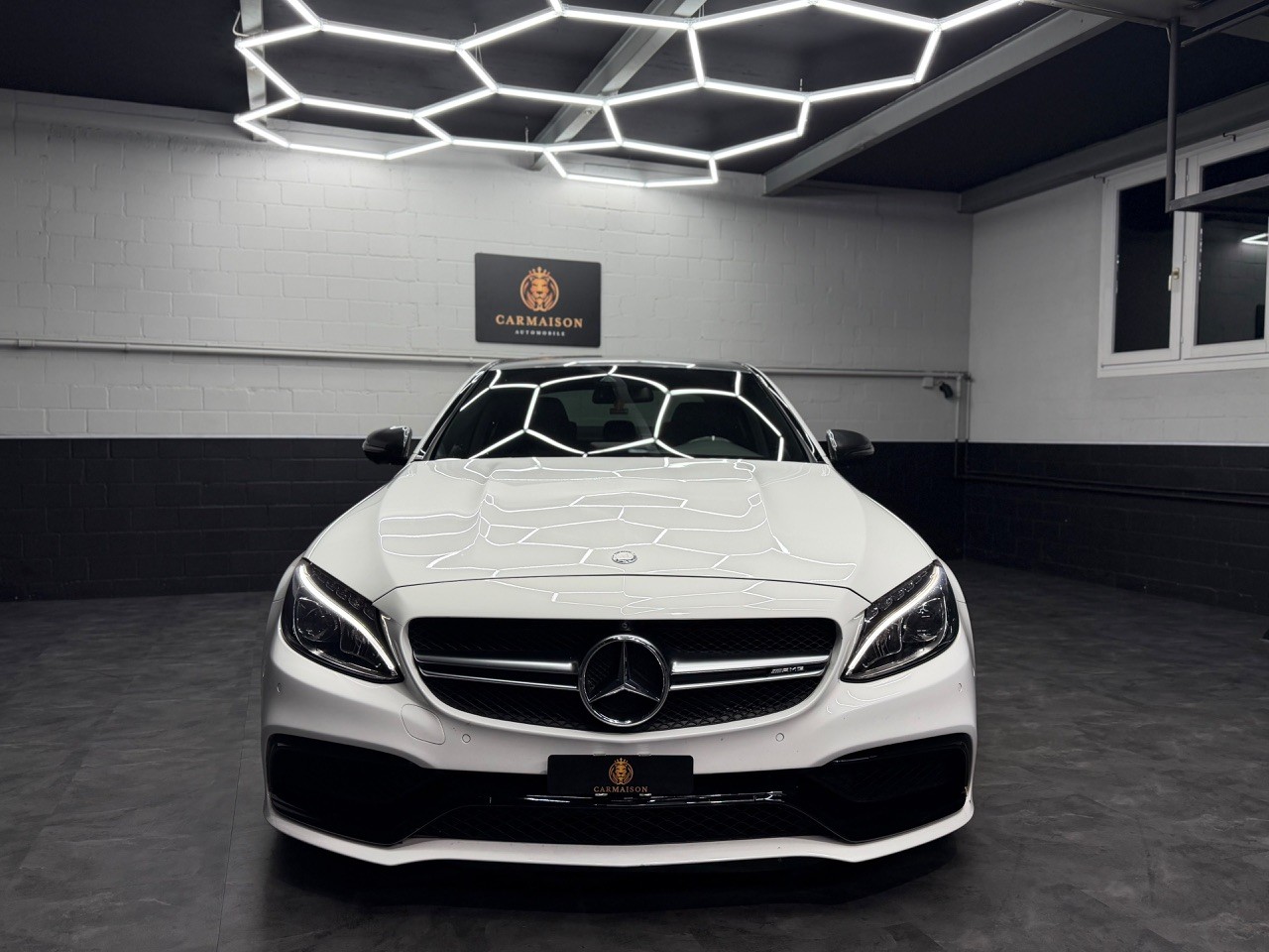 MERCEDES-BENZ C 63 S AMG Speedshift | 360° Kamera | Burmester | Carbon | Schalensitze | H&R | OHNE OPF !-image-1