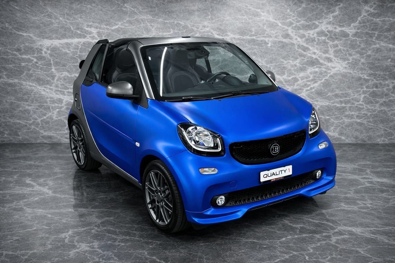 SMART fortwo Cabrio 130 HP Brabus twinmatic-image-1