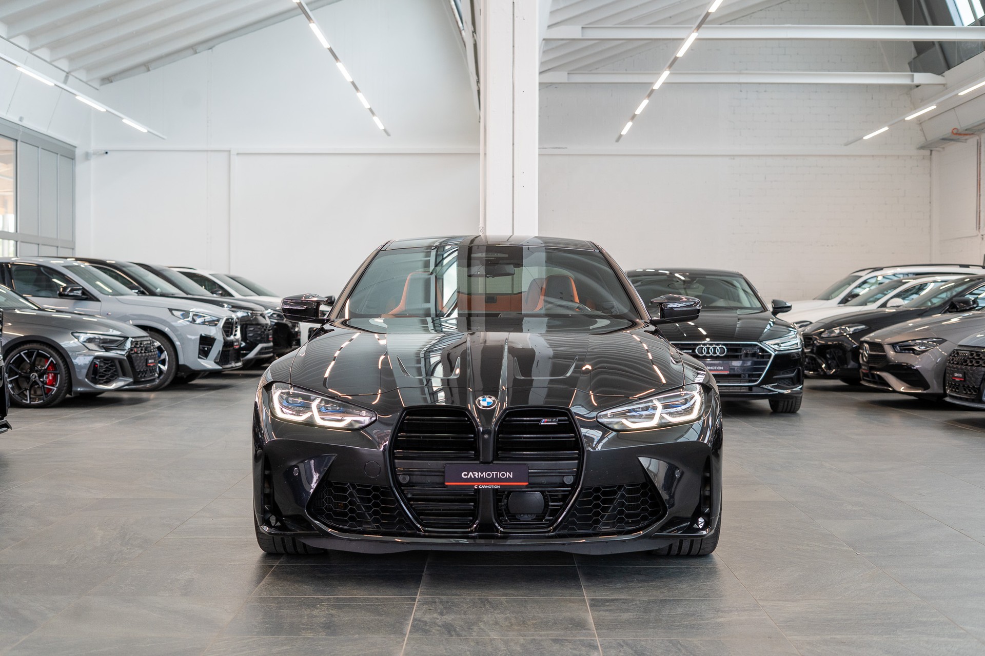 BMW M4 Competition xDrive Coupé / M Carbon Schalensitze / Keramik Bremsanlage / Head-Up Display-image-1