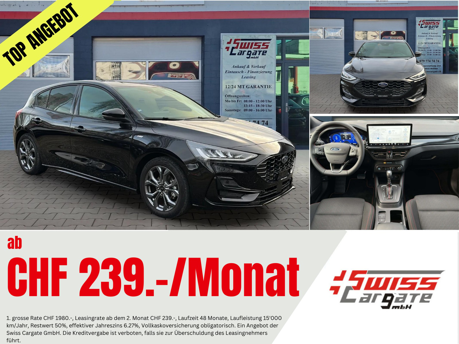 FORD Focus 1.0 MHEV ST-Line Automat-image-0