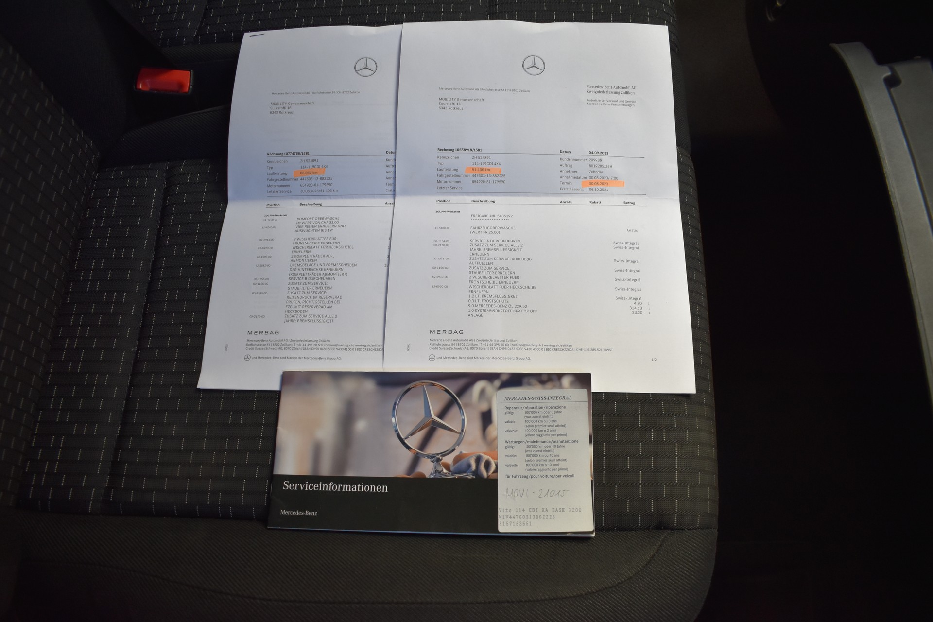 MERCEDES-BENZ Vito 114 CDI Lang 9G-Tronic Base - New Engine - Facelift Model 2022-image-24