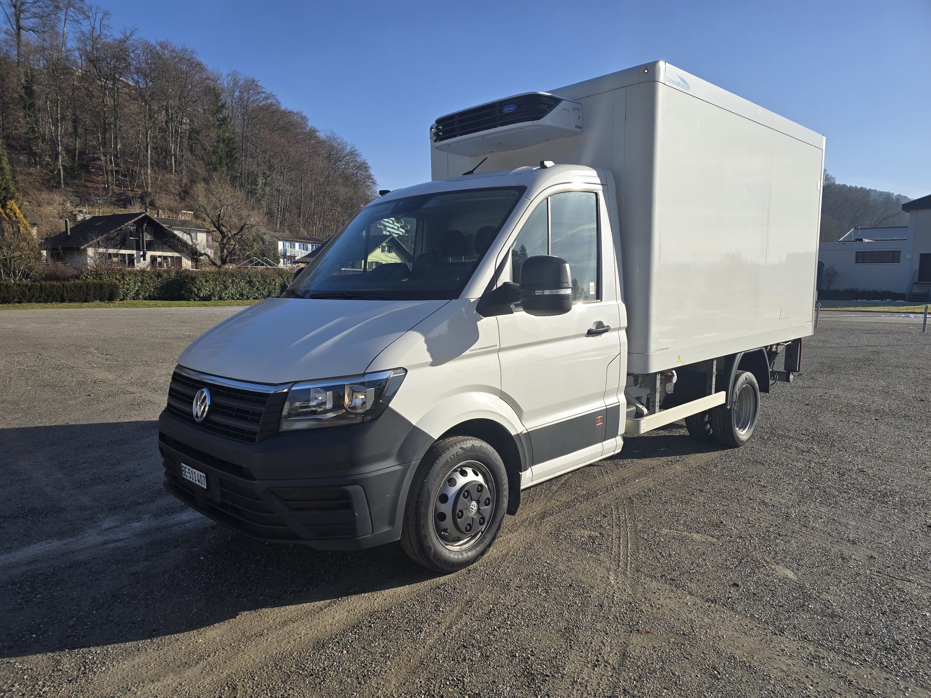 VW VW Crafter Fahrgestell Einzelkabine mit Kühlkofferaufbau-image-8