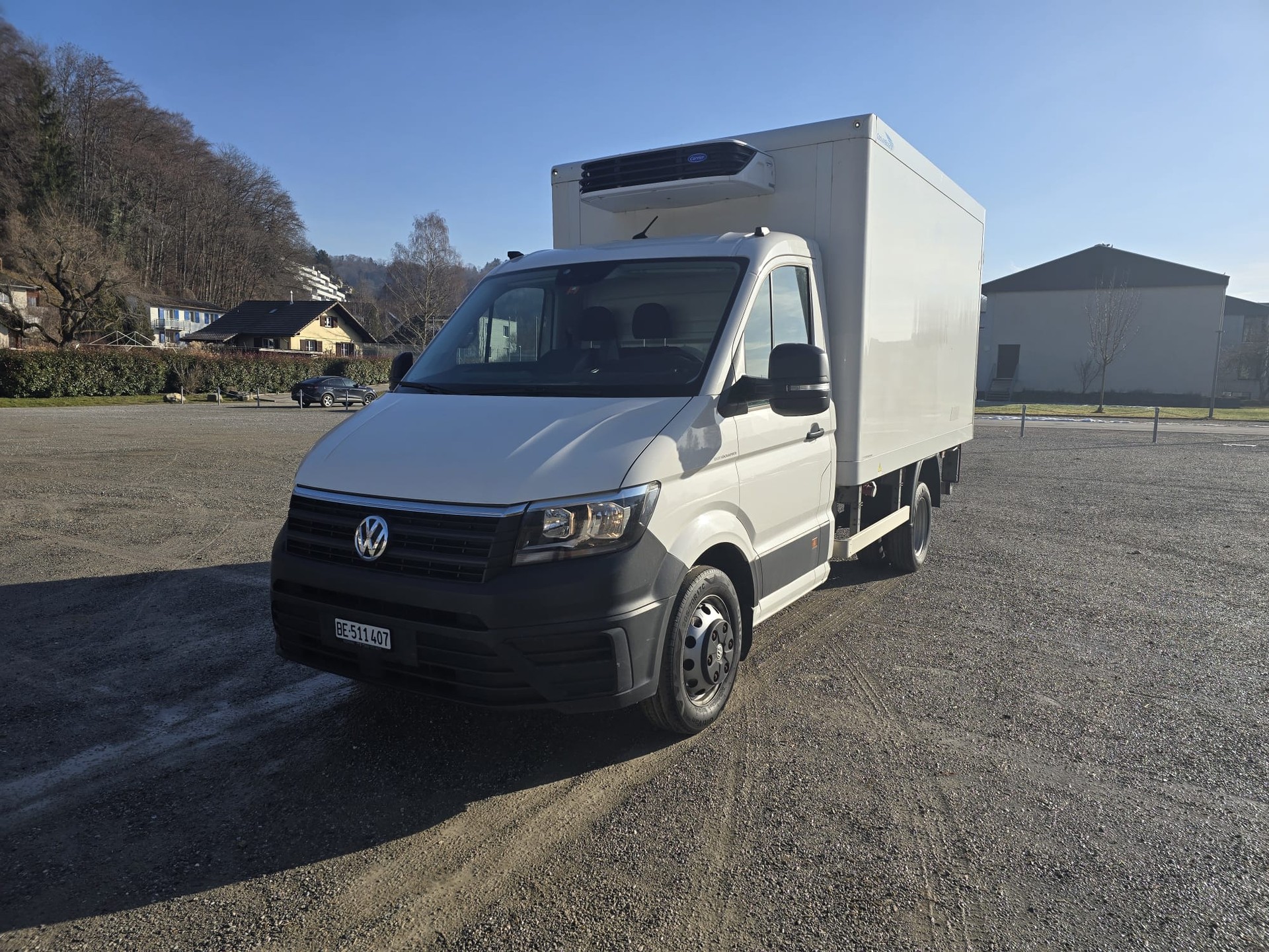 VW VW Crafter Fahrgestell Einzelkabine mit Kühlkofferaufbau-image-4
