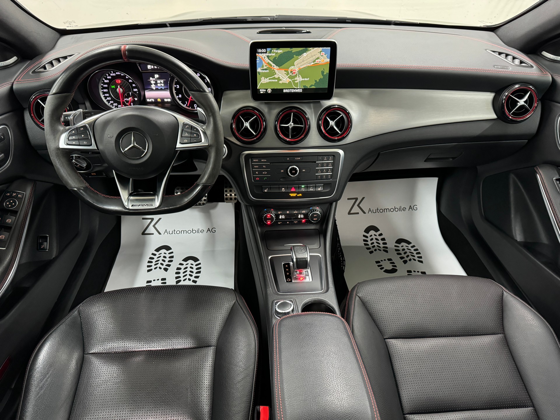 MERCEDES-BENZ CLA Shooting Brake 45 AMG 4Matic 360PS Speedshift | Performance-Abgasanlage | Panoramadach | Night-Paket |-image-10