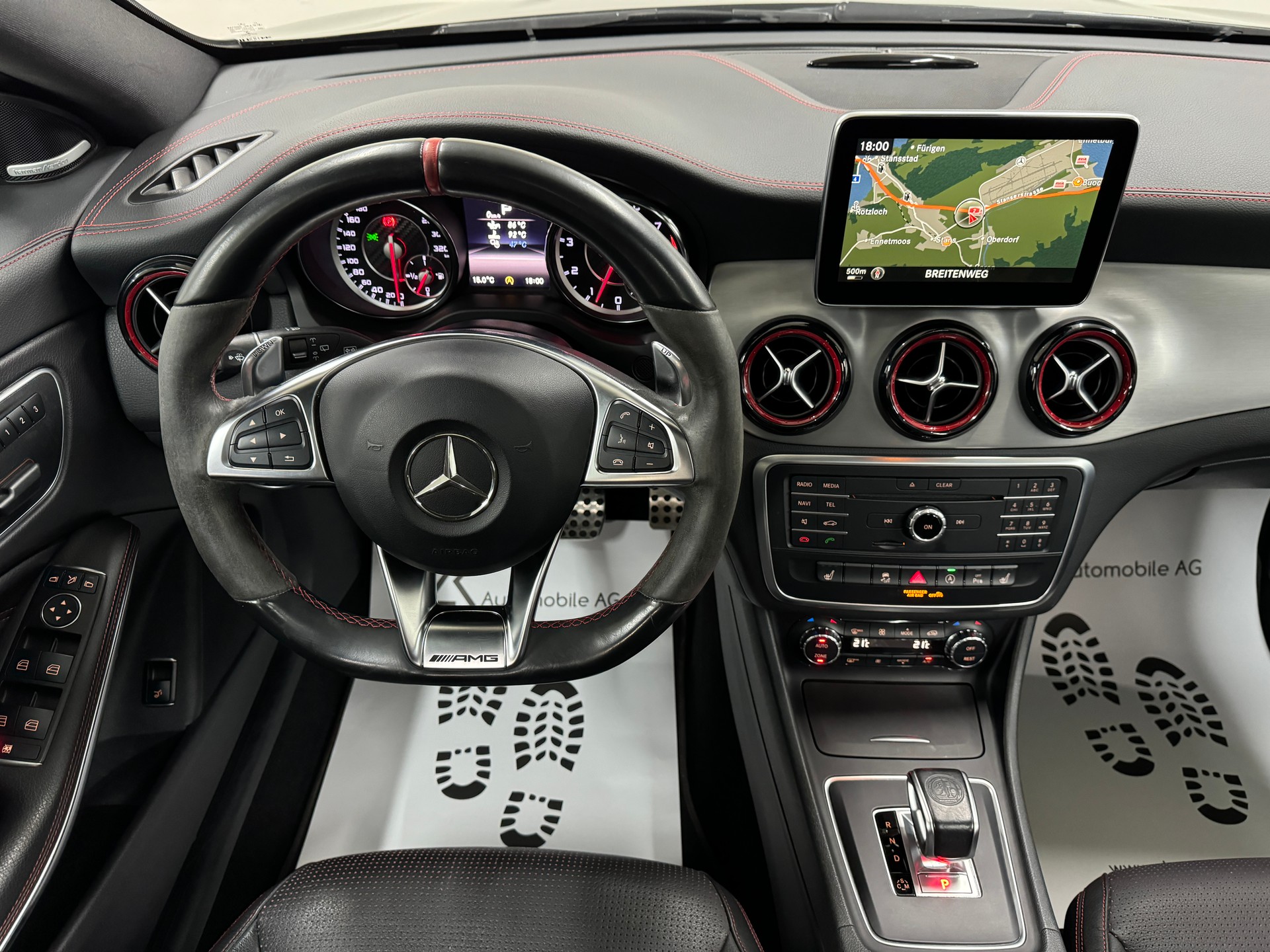 MERCEDES-BENZ CLA Shooting Brake 45 AMG 4Matic 360PS Speedshift | Performance-Abgasanlage | Panoramadach | Night-Paket |-image-11