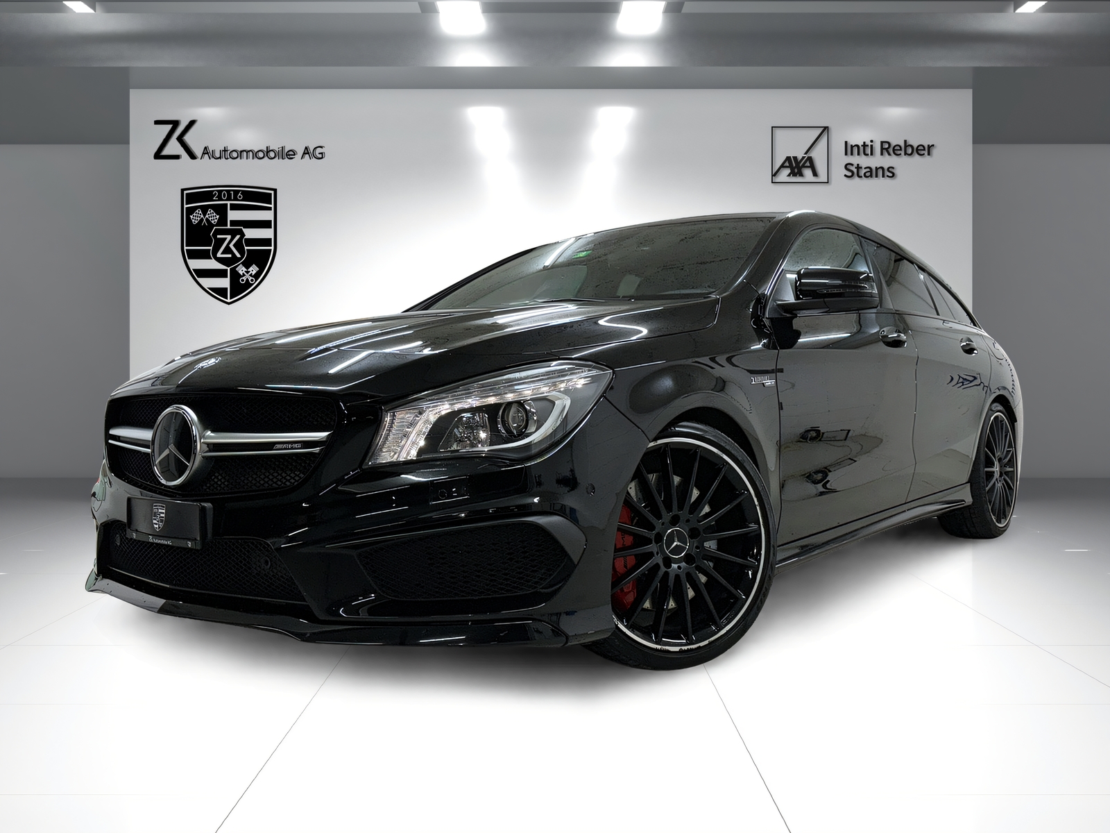 MERCEDES-BENZ CLA Shooting Brake 45 AMG 4Matic 360PS Speedshift | Performance-Abgasanlage | Panoramadach | Night-Paket |-image-0