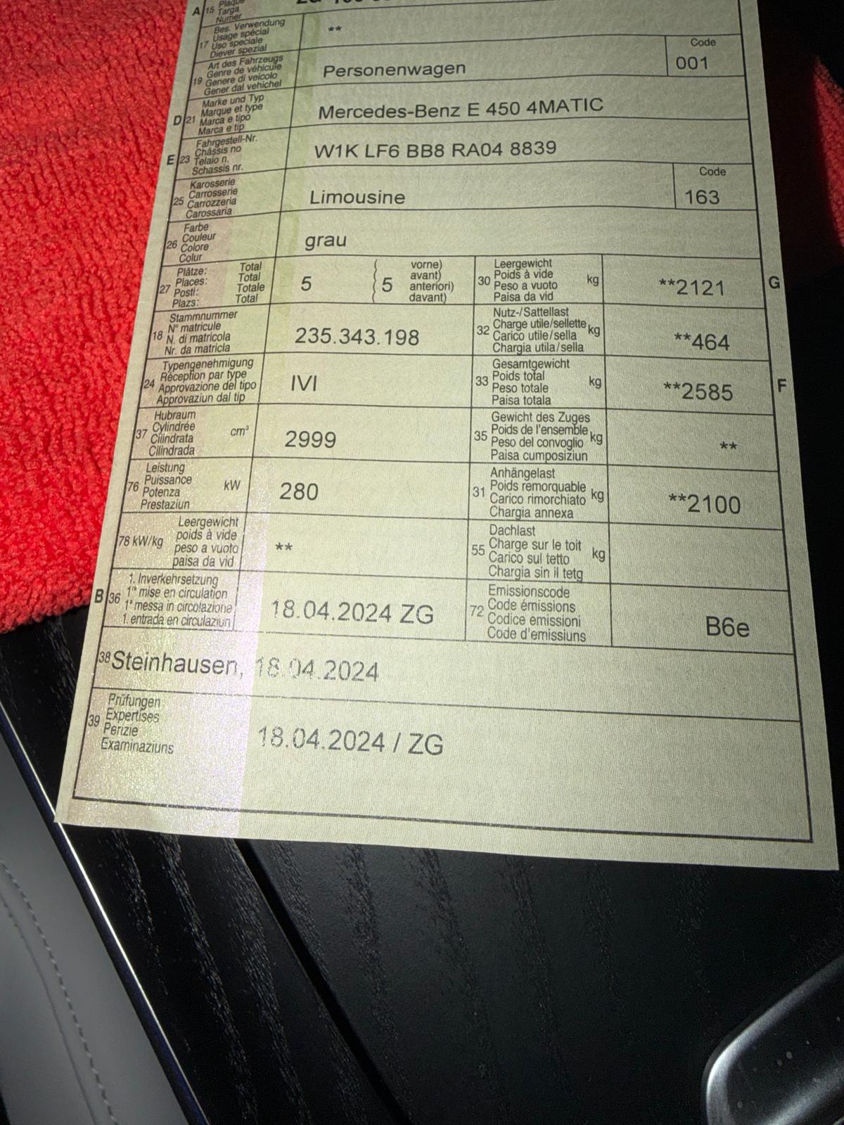 MERCEDES-BENZ E 450 AMG Line 4matic-image-2
