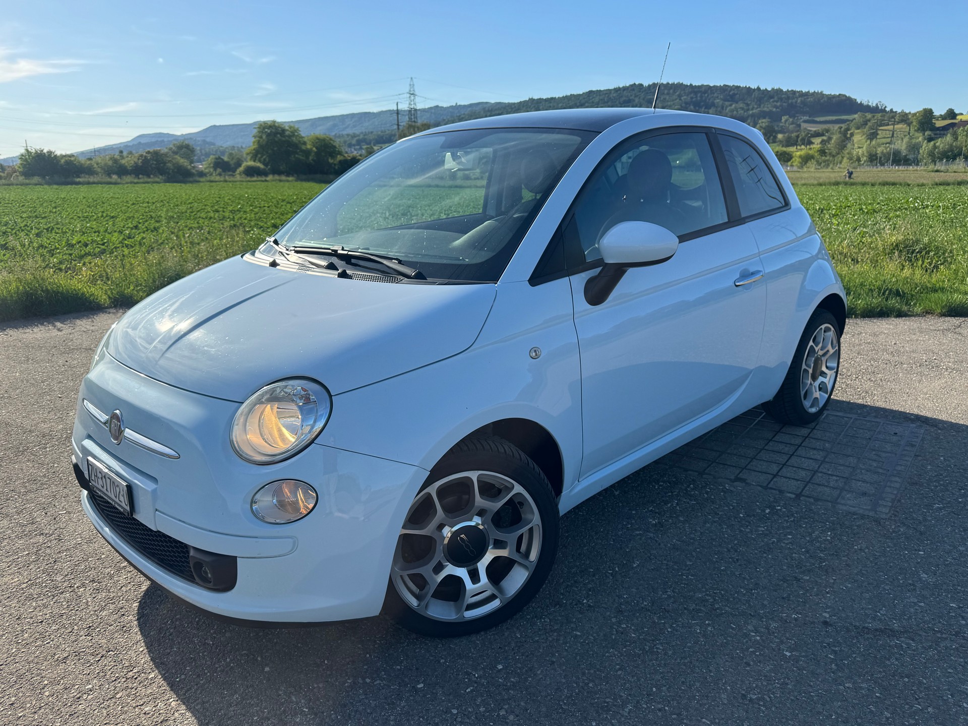 FIAT 500 1.2 Lounge Dualogic-image-0