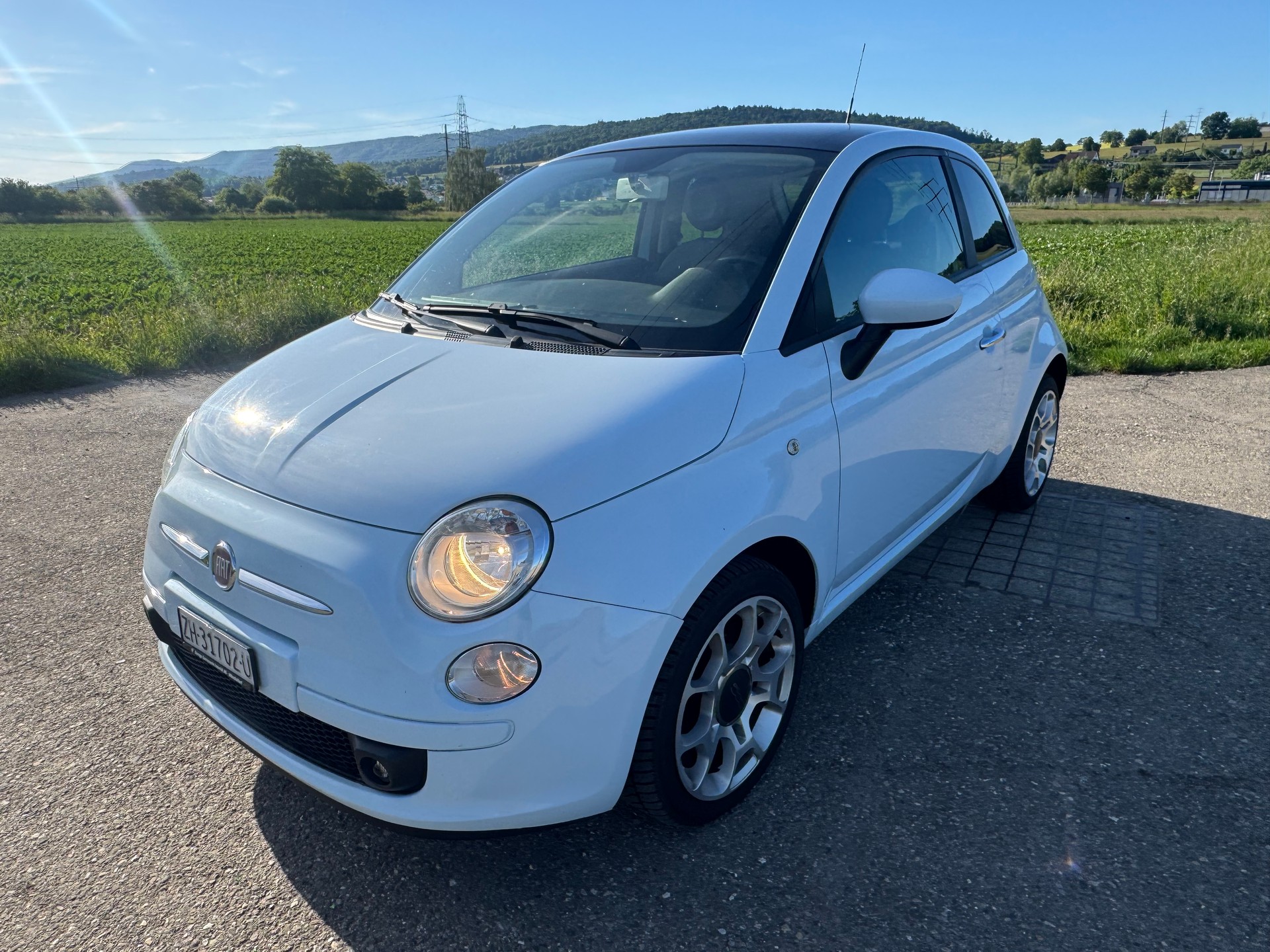 FIAT 500 1.2 Lounge Dualogic-image-1