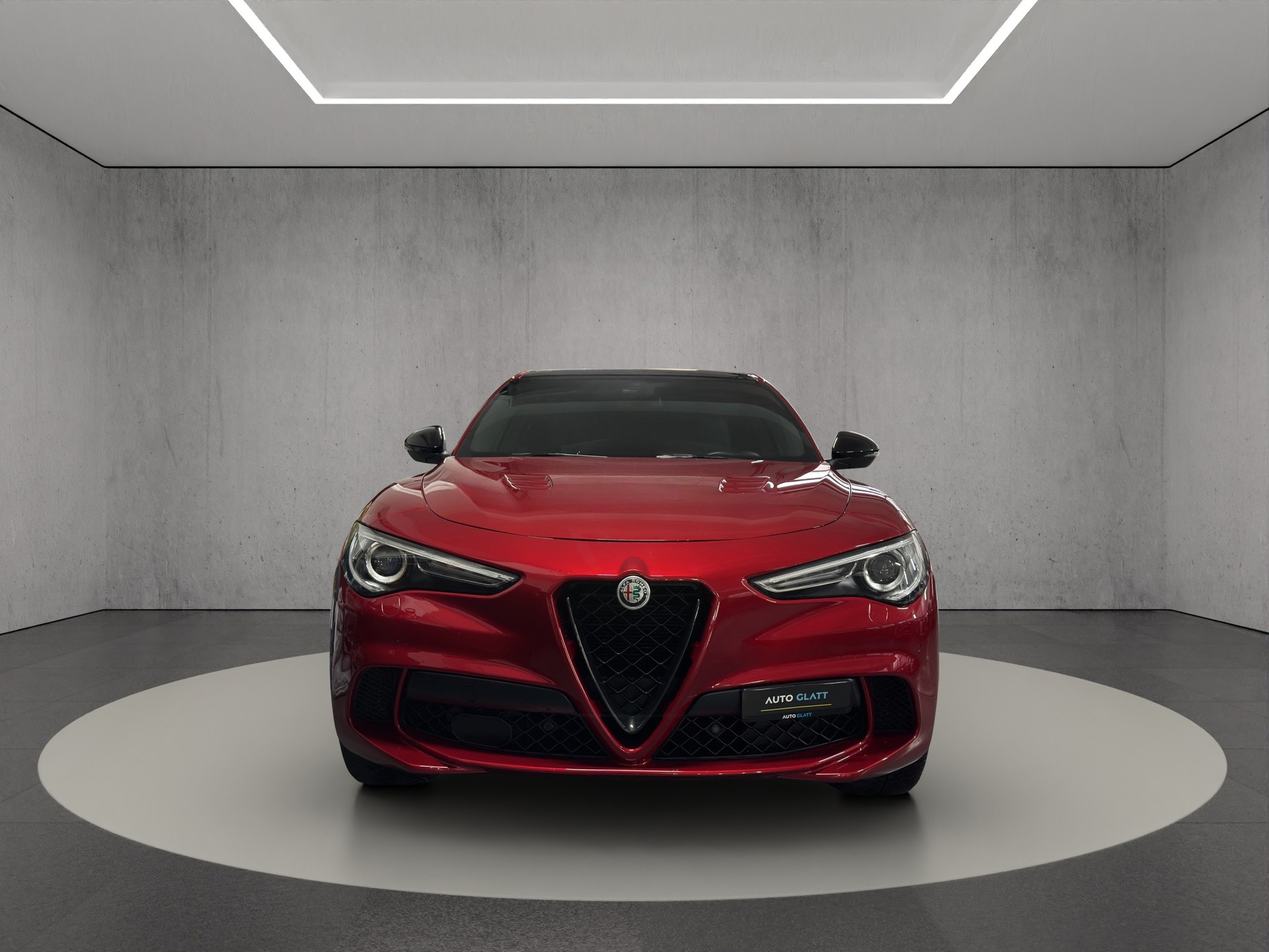 ALFA ROMEO Stelvio 2.9 V6 Quadrifoglio Sky 21 Zoll Q4 "Panodach-ADAS Pack Plus-Etna Rot Metallic"-image-6