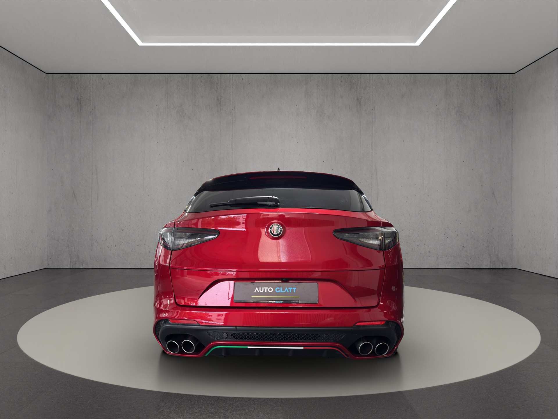 ALFA ROMEO Stelvio 2.9 V6 Quadrifoglio Sky 21 Zoll Q4 "Panodach-ADAS Pack Plus-Etna Rot Metallic"-image-5