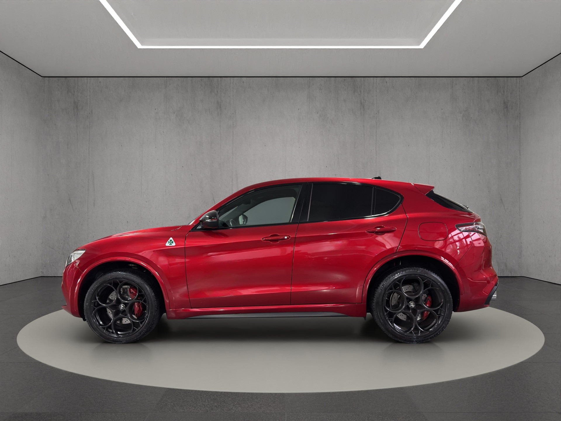 ALFA ROMEO Stelvio 2.9 V6 Quadrifoglio Sky 21 Zoll Q4 "Panodach-ADAS Pack Plus-Etna Rot Metallic"-image-2