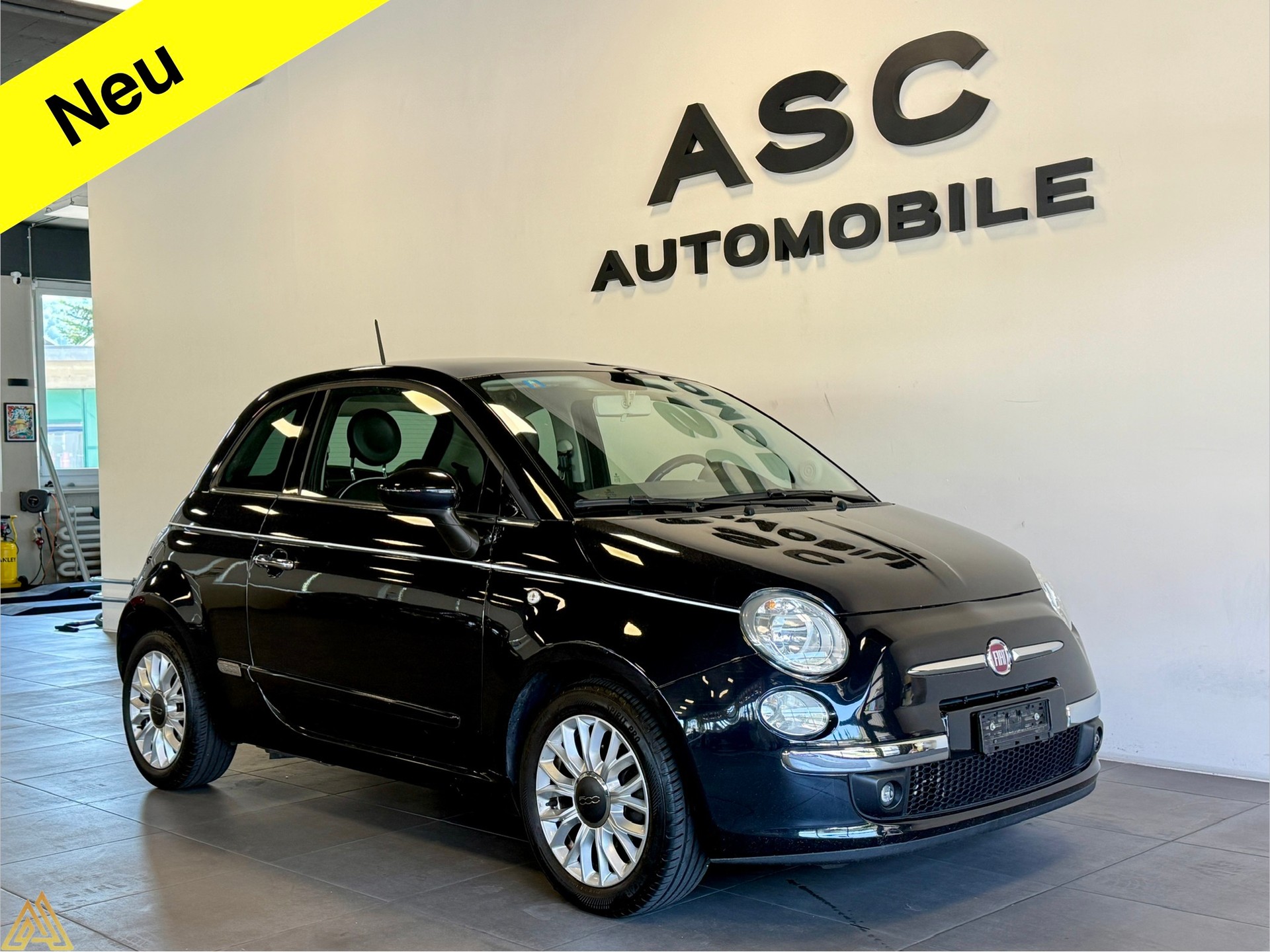 FIAT 500 0.9 Twinair Turbo Lounge Panorama Glasdach-image-0