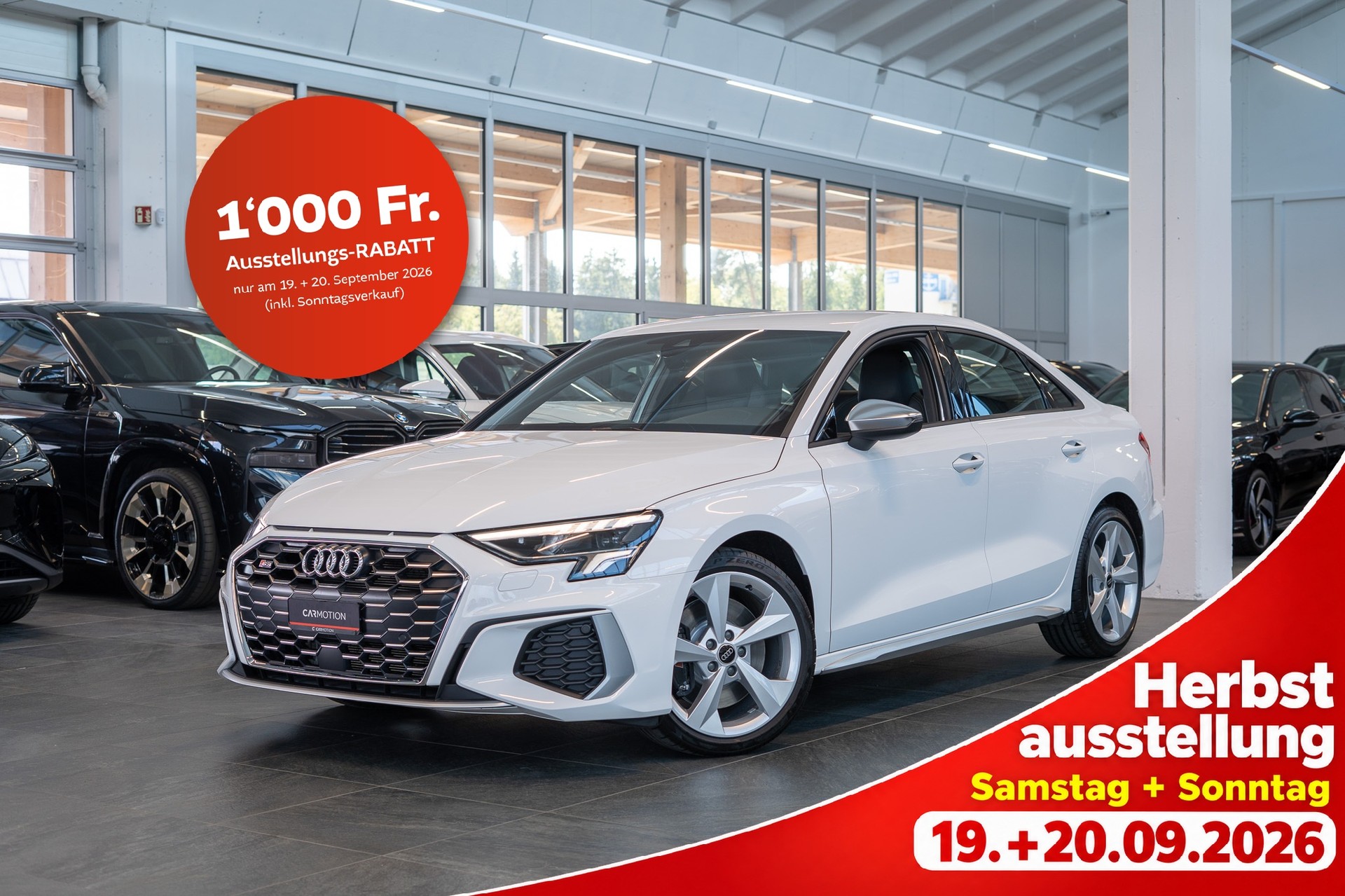 AUDI S3 Limousine 2.0 TFSI quattro S-Tronic / Sportsitze / Abstand-Tempomat / Virtual Cockpit