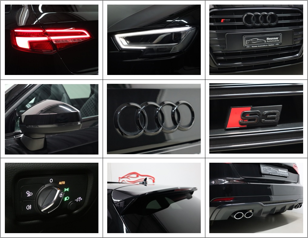 AUDI S3 Sportback 2.0 TFSI quattro S-tronic - Panorama - Matrix LED - Leder - B&O - Sportsitze - No OPF - 310 PS-image-16