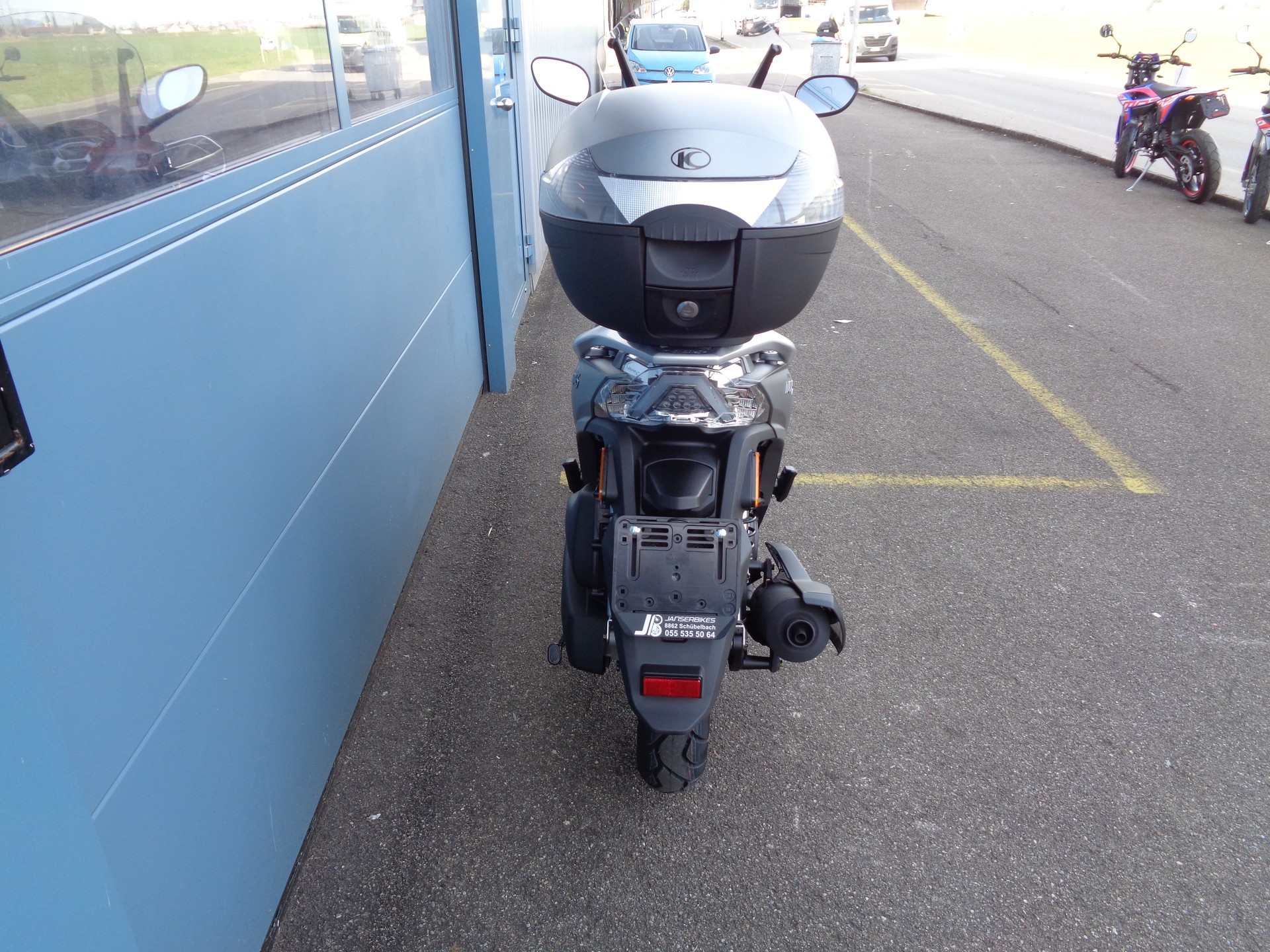 KYMCO People S 125i ABS Topcase/Windschild-image-3