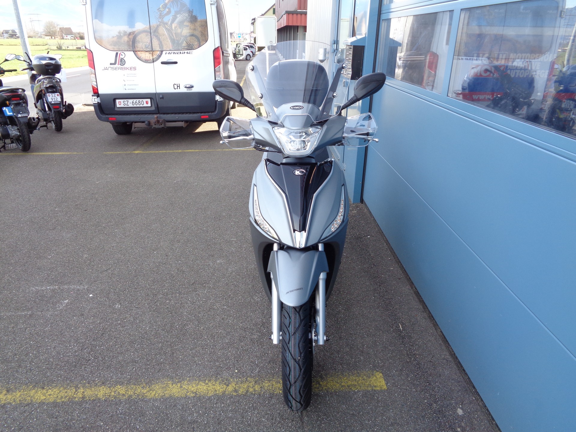 KYMCO People S 125i ABS Topcase/Windschild-image-2