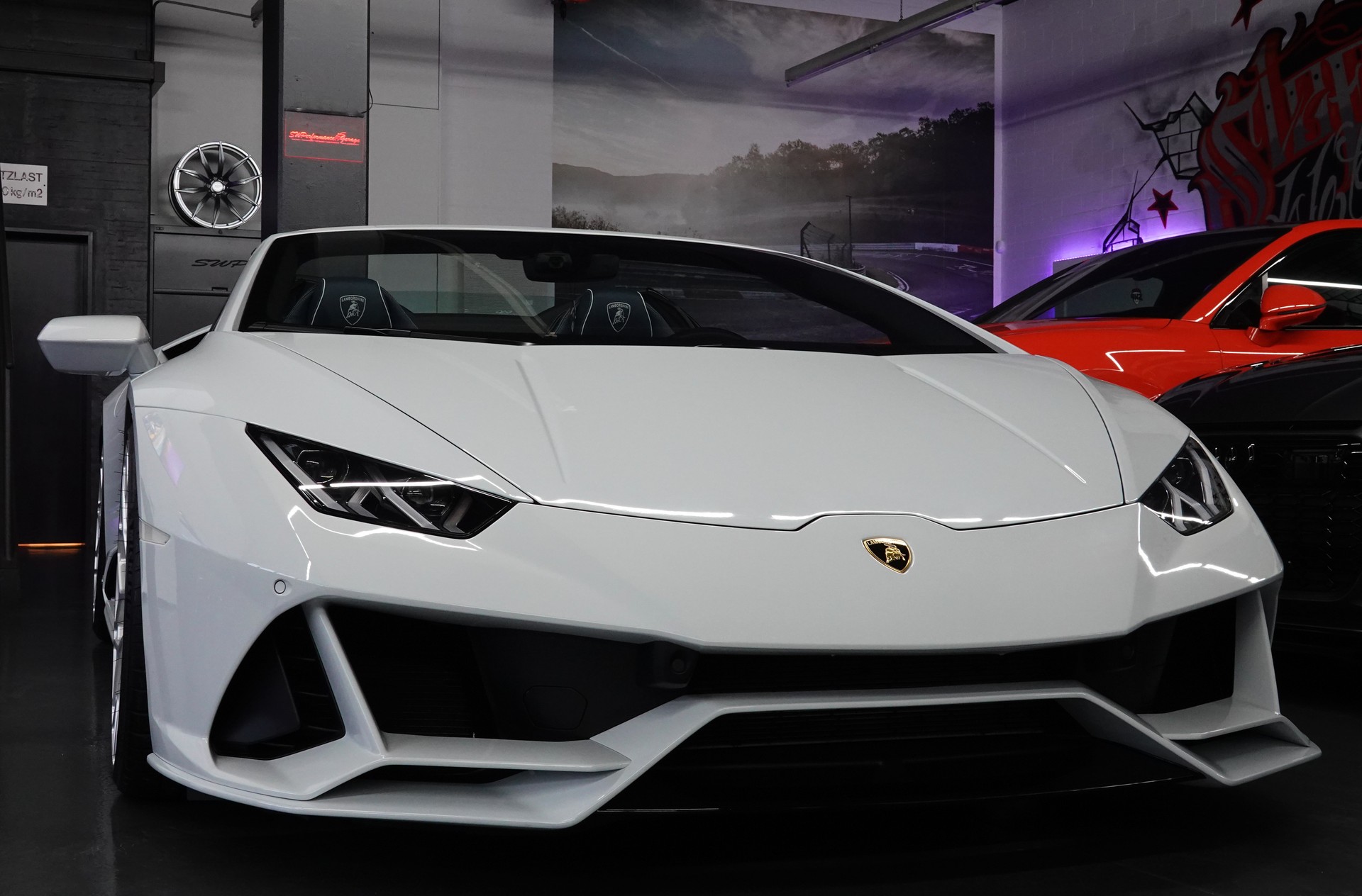 LAMBORGHINI HURACAN EVO SPYDER DCT NOVITEC LIFT CH-FZ ERST HAND-image-16