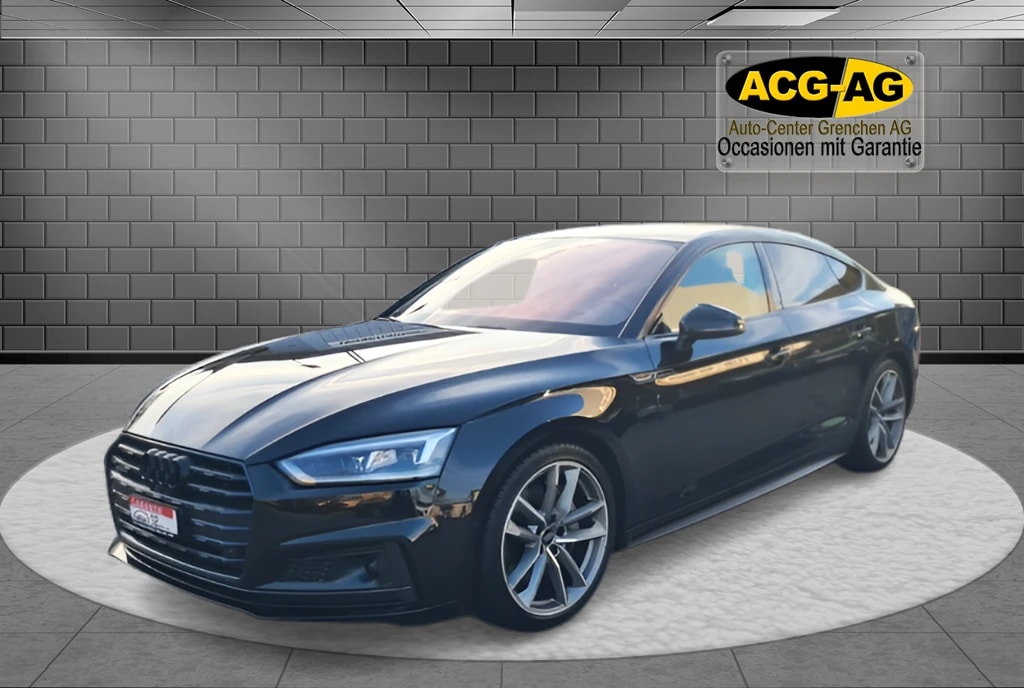 AUDI A5 Sportback 50 TDI Sport quattro tiptronic ** S-Line Modell ** 286 PS ** Alcantara-Leder ** Gr-Navi ** RF-Kamera 360° **-image-2