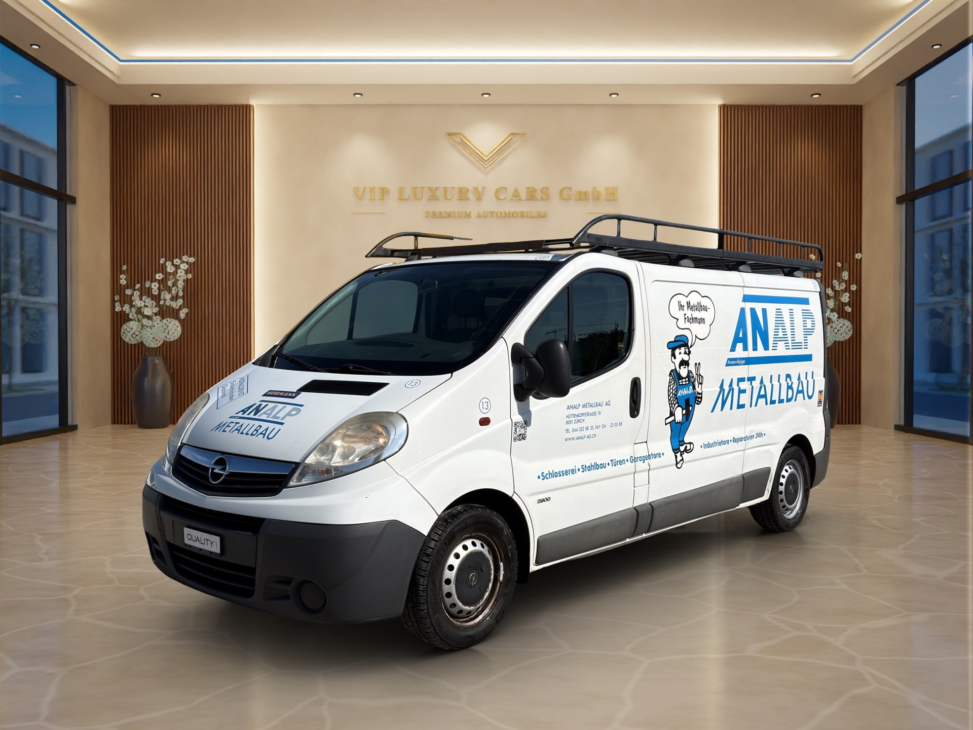 OPEL Vivaro 2.0 CDTI 2.9t L1H1 3 Sitz , Klima , Anhänger 2000 KG-image-0