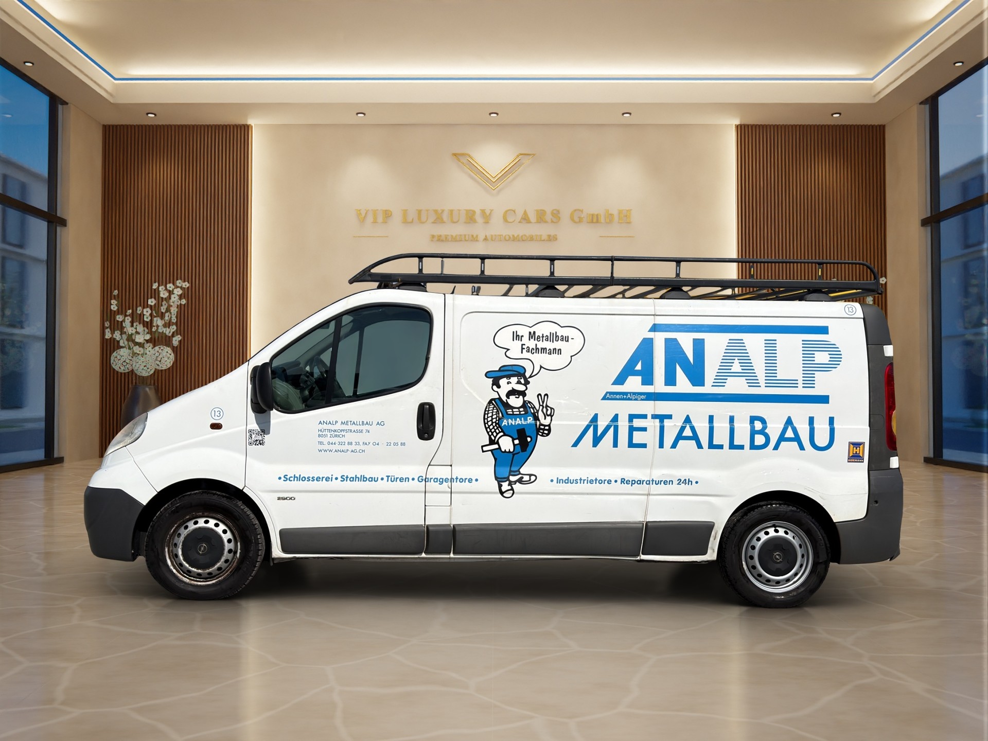 OPEL Vivaro 2.0 CDTI 2.9t L1H1 3 Sitz , Klima , Anhänger 2000 KG-image-6