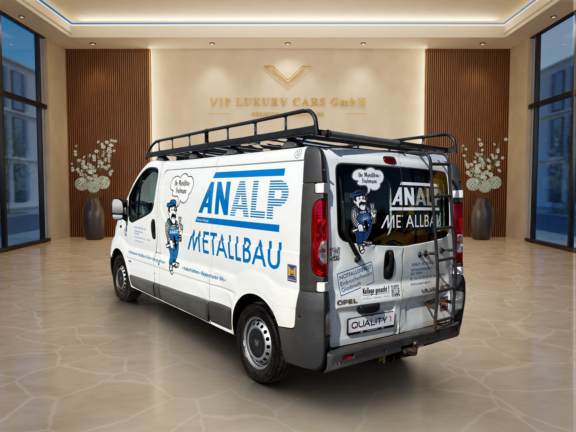 OPEL Vivaro 2.0 CDTI 2.9t L1H1 3 Sitz , Klima , Anhänger 2000 KG-image-5