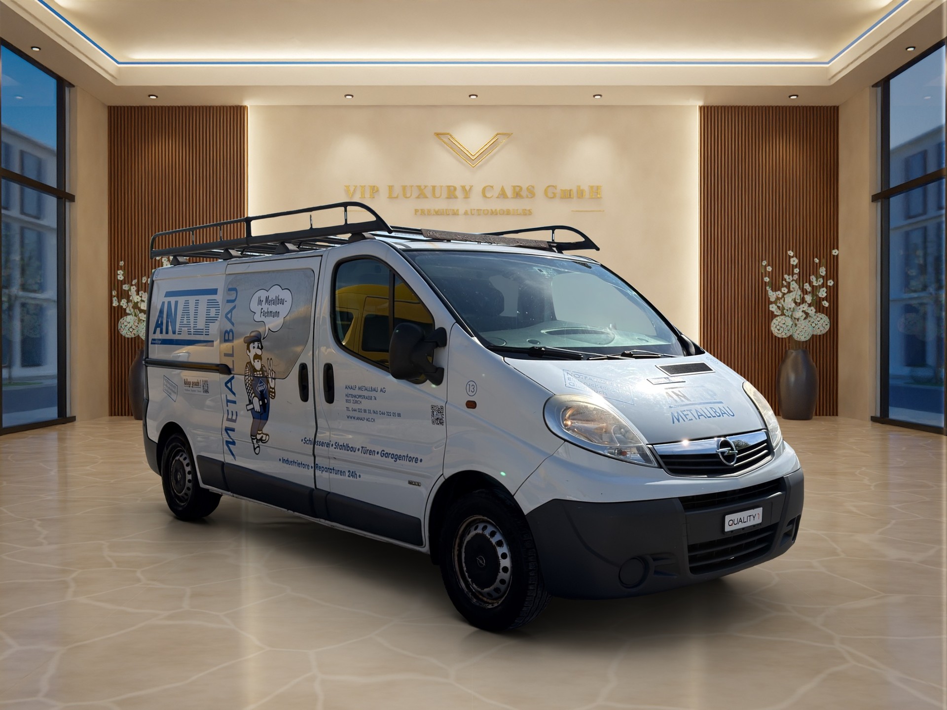OPEL Vivaro 2.0 CDTI 2.9t L1H1 3 Sitz , Klima , Anhänger 2000 KG-image-1