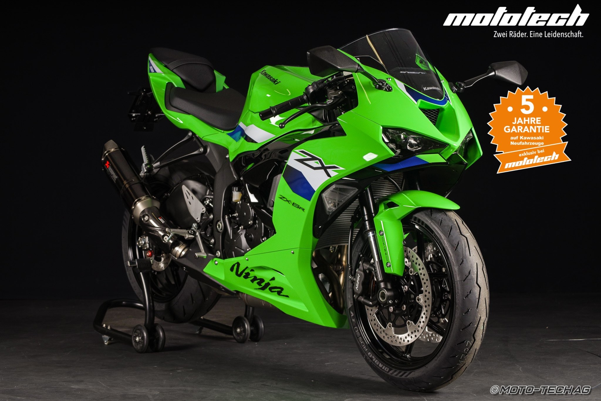 KAWASAKI Ninja ZX-6R MY26 STAGE 1 AKRAPOVIC À vendre