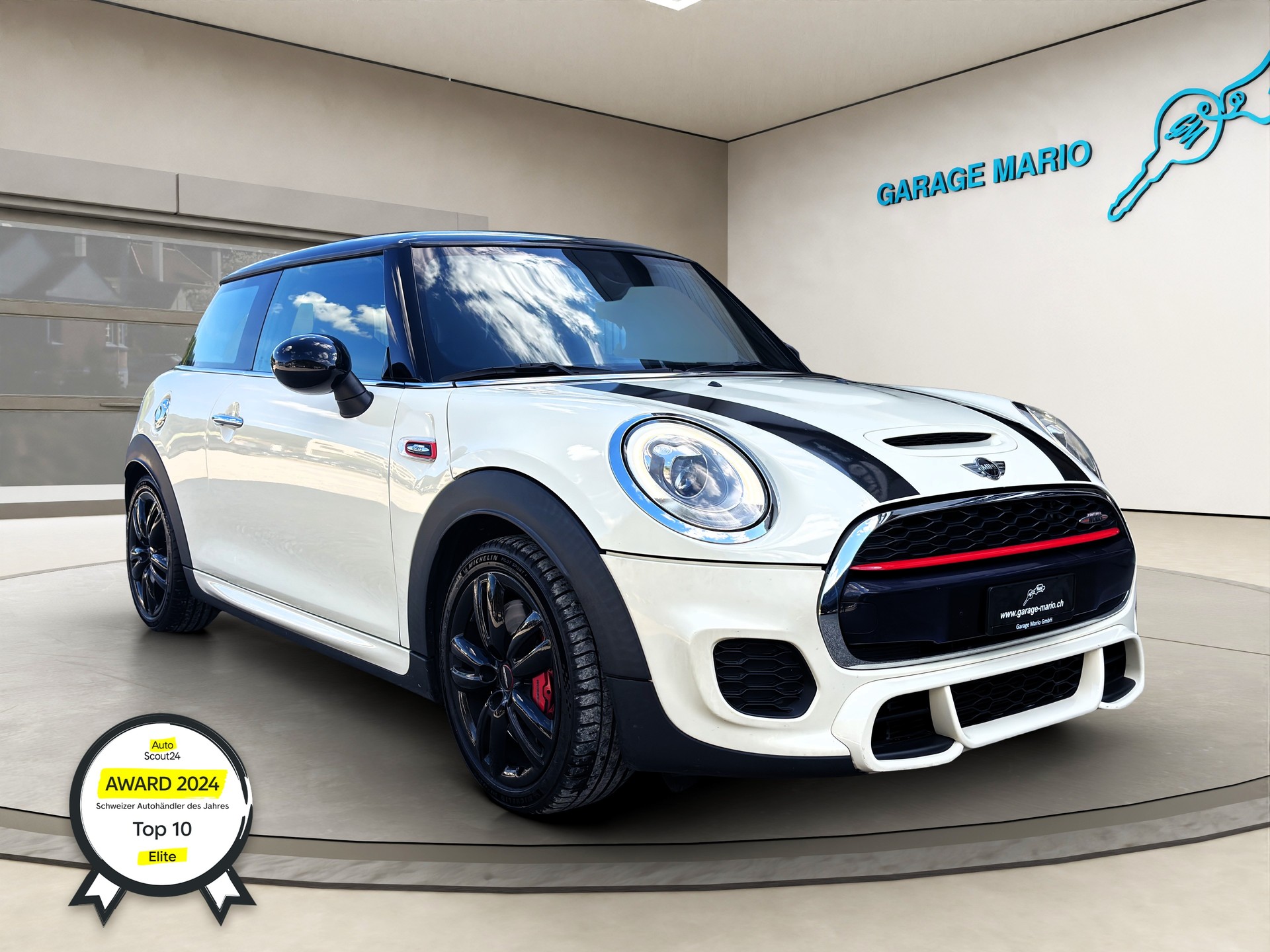 MINI Cooper John Cooper Works Steptronic ✅TOP-Ausstattung & 8-fach bereift✅-image-0