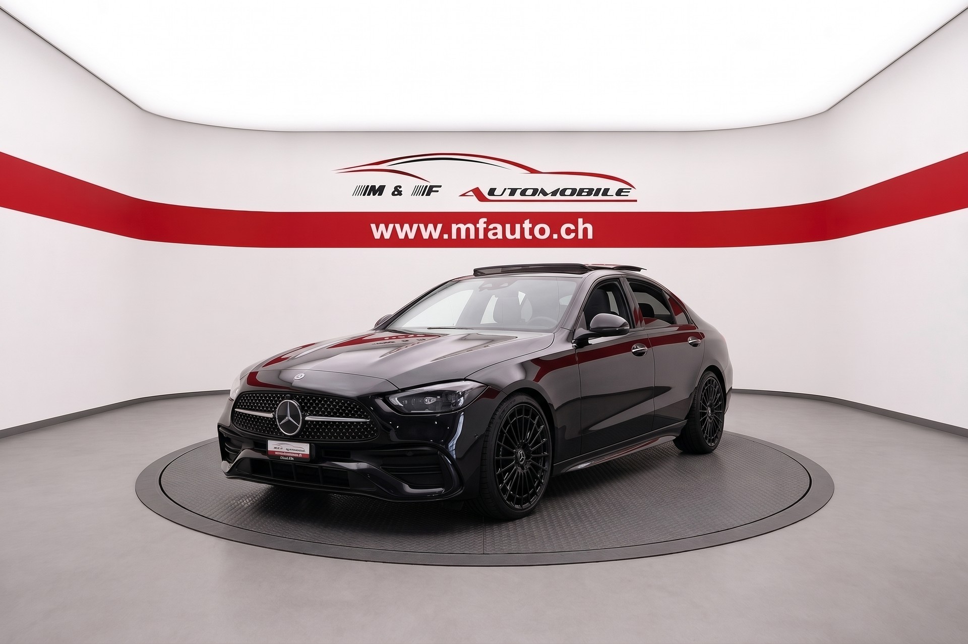 MERCEDES-BENZ C 300 AMG Line 4matic * Panorama * Pack Sport Black * Fahrassistenz Plus CH FAHRZEUG *