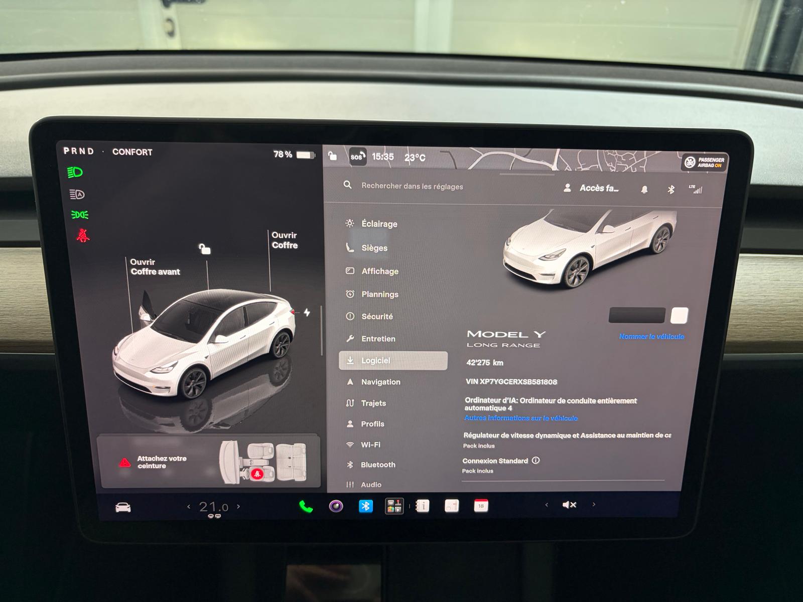 TESLA Model Y Long Range RWD - 1ère main-image-21