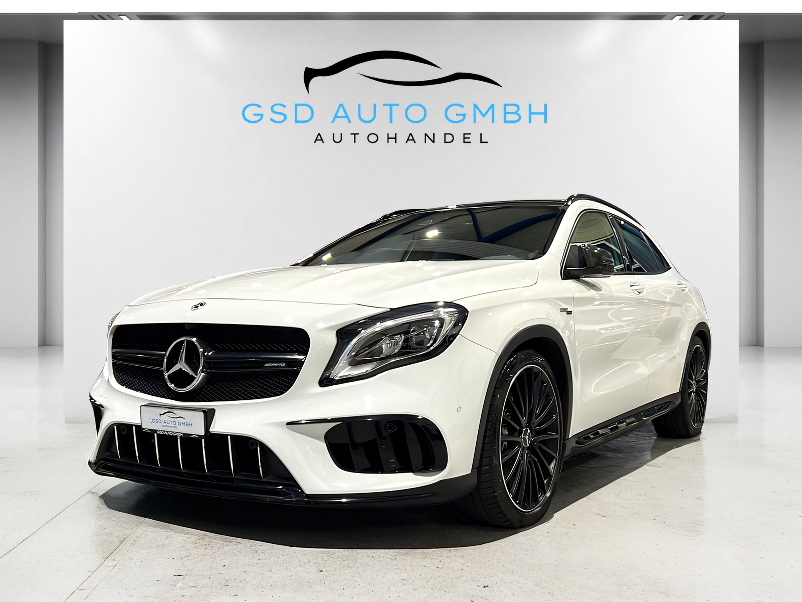 MERCEDES-BENZ GLA 45 AMG 4Matic 7G-DCT**Panodach,Rückfahrtkamera,Frisch ab MFK**-image-0